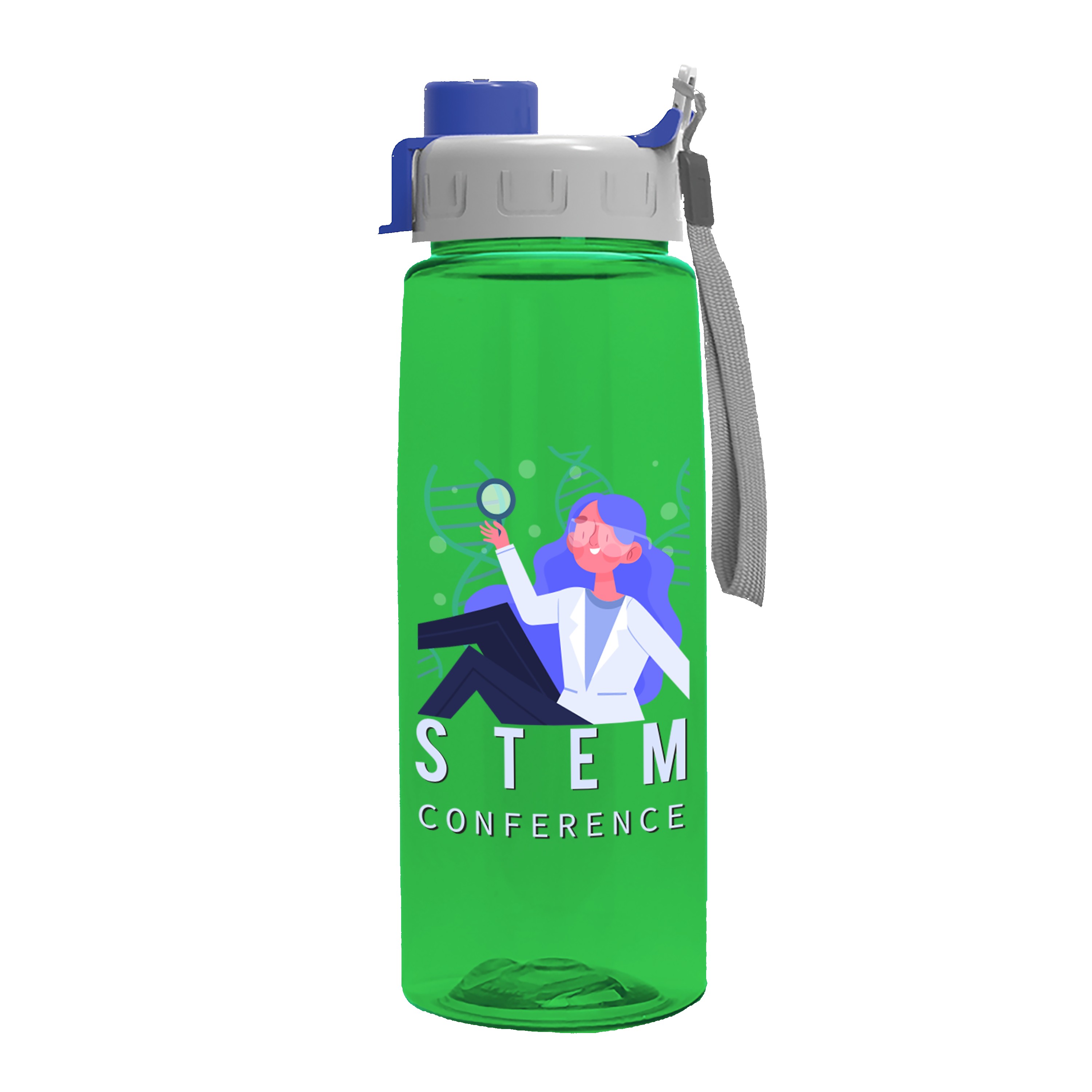 Picture of Garyline® Flair Tritan® Renew Bottle with Quick-Snap Lid - 26 oz.