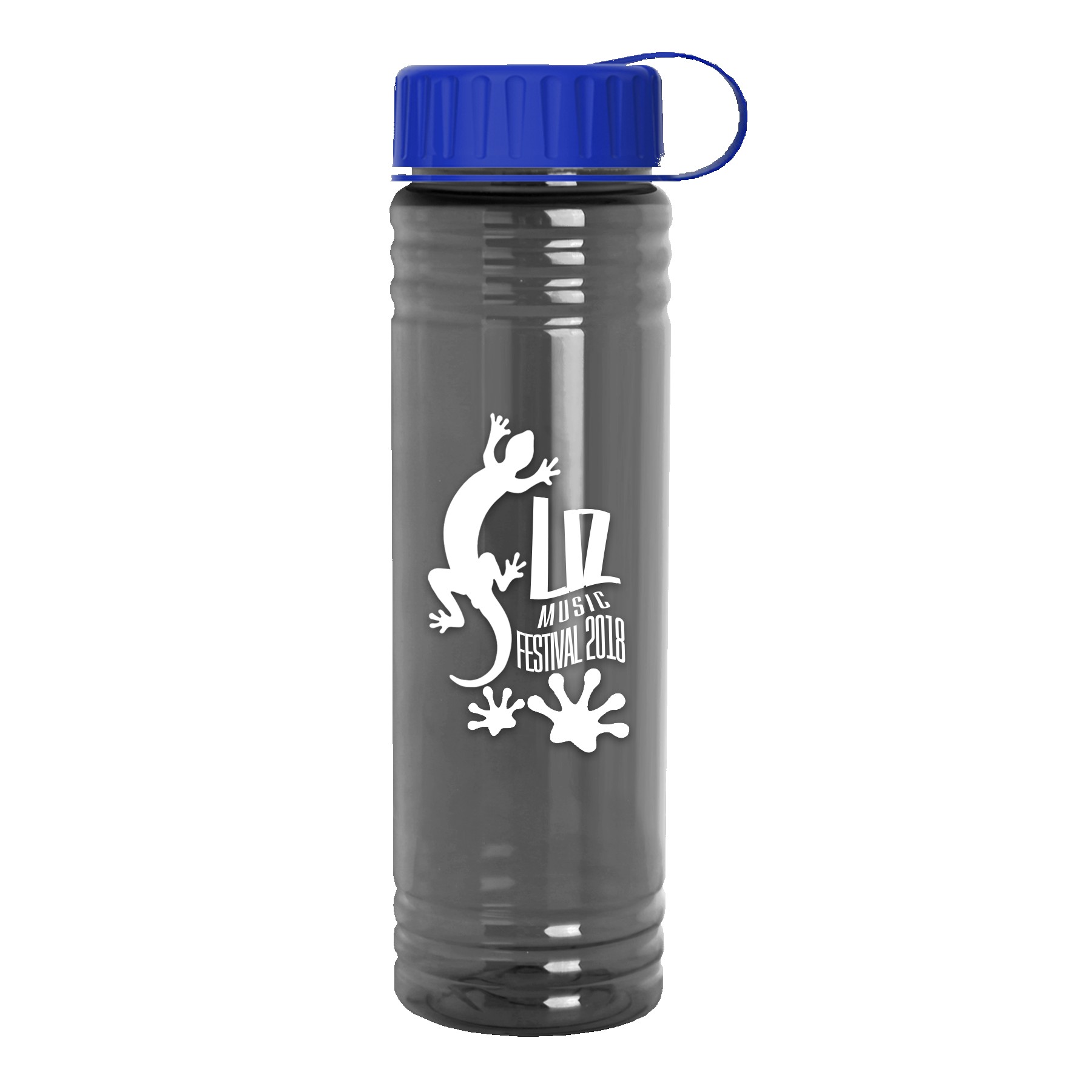 Picture of Garyline® Slim Fit Bottle with Tethered Lid - 24 oz.