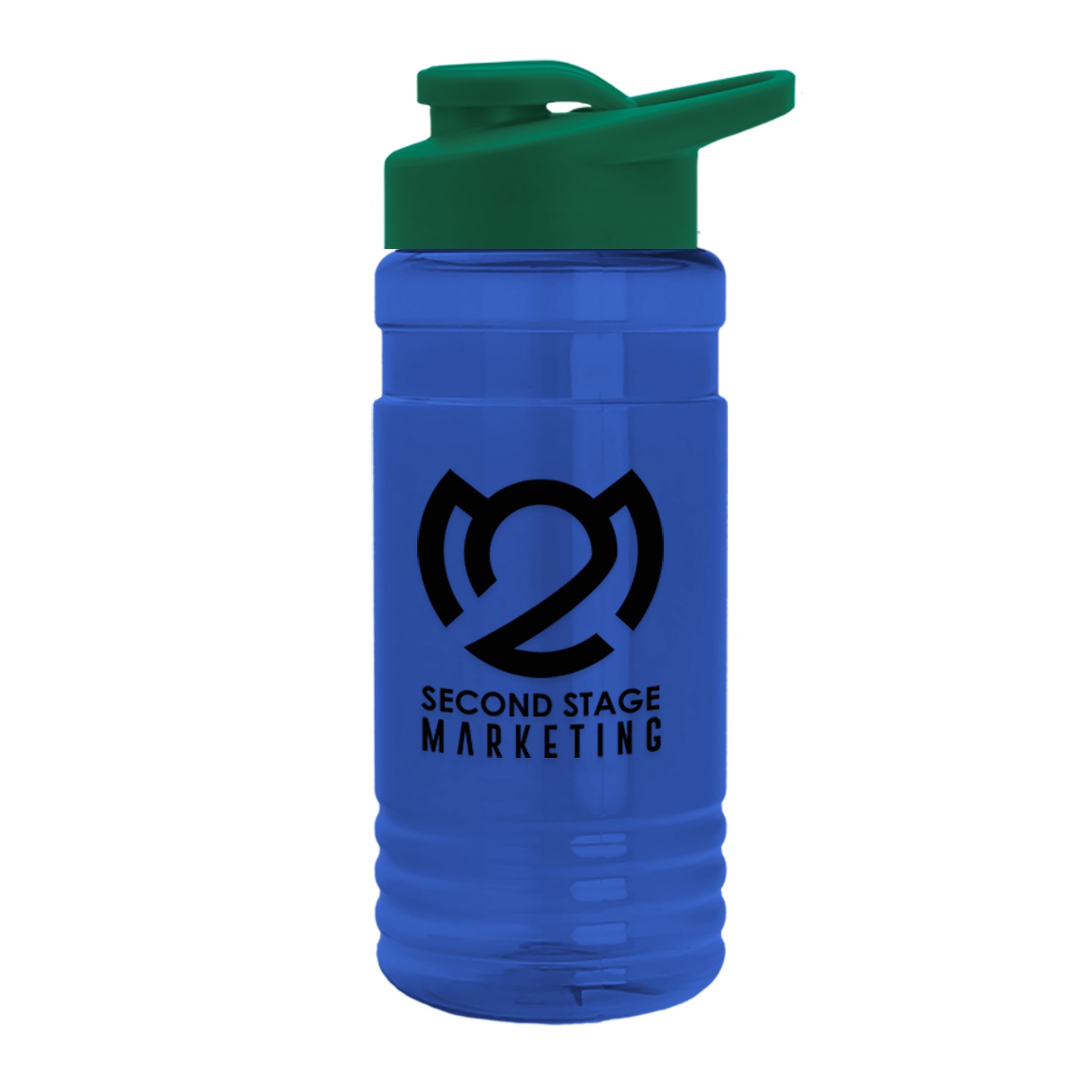 Picture of Garyline® Groove Tritan® Bottle with Drink-Thru Lid - 20 oz.