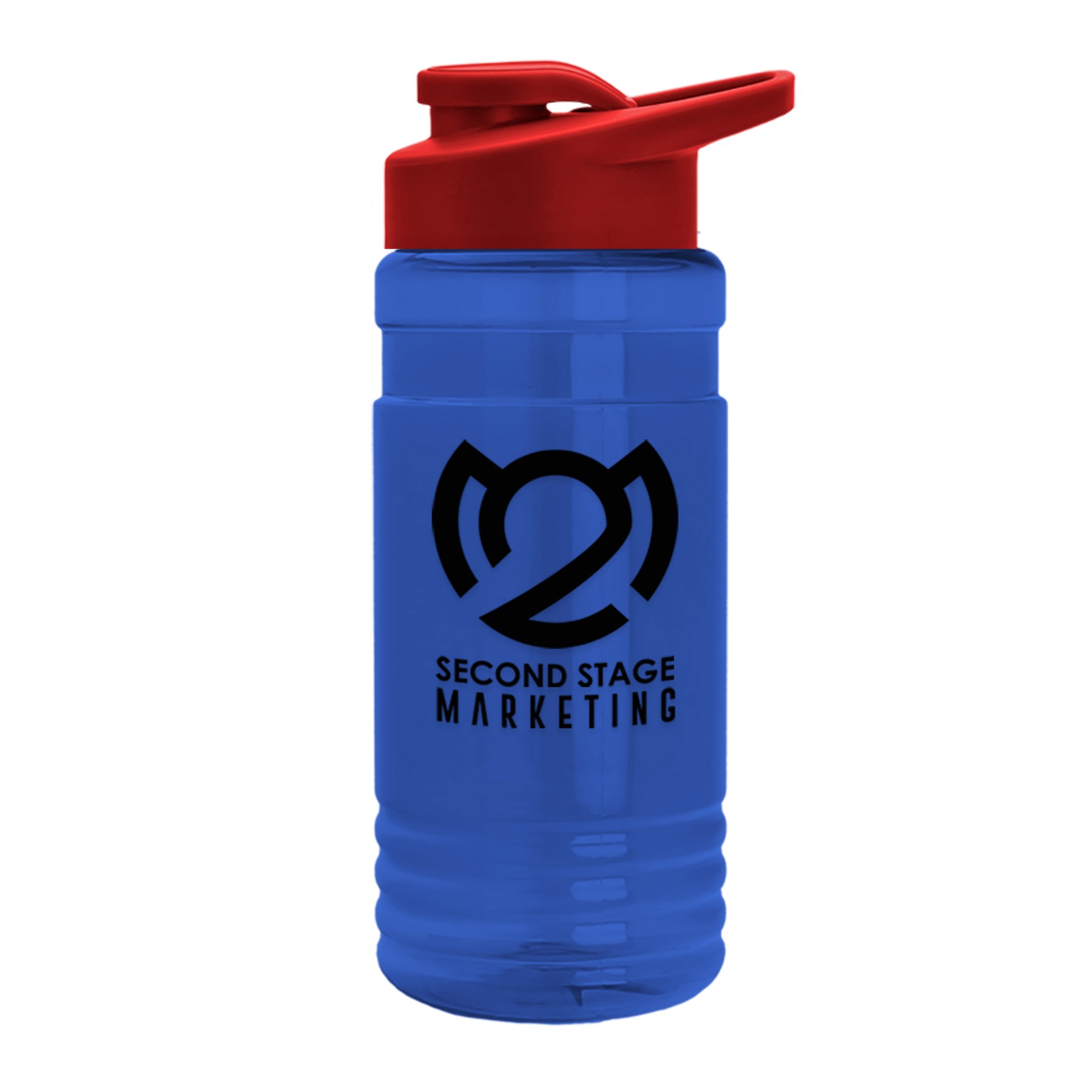 Picture of Garyline® Groove Tritan® Bottle with Drink-Thru Lid - 20 oz.
