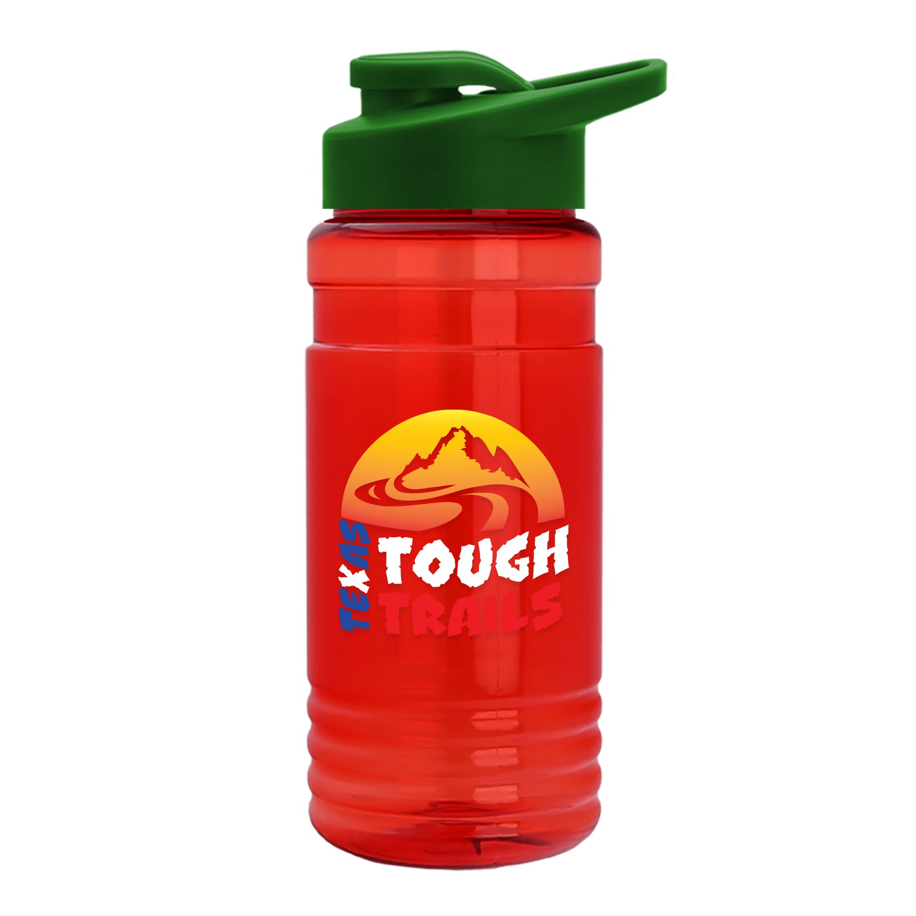 Picture of Garyline® Groove Tritan® Bottle with Drink-Thru Lid - 20 oz.