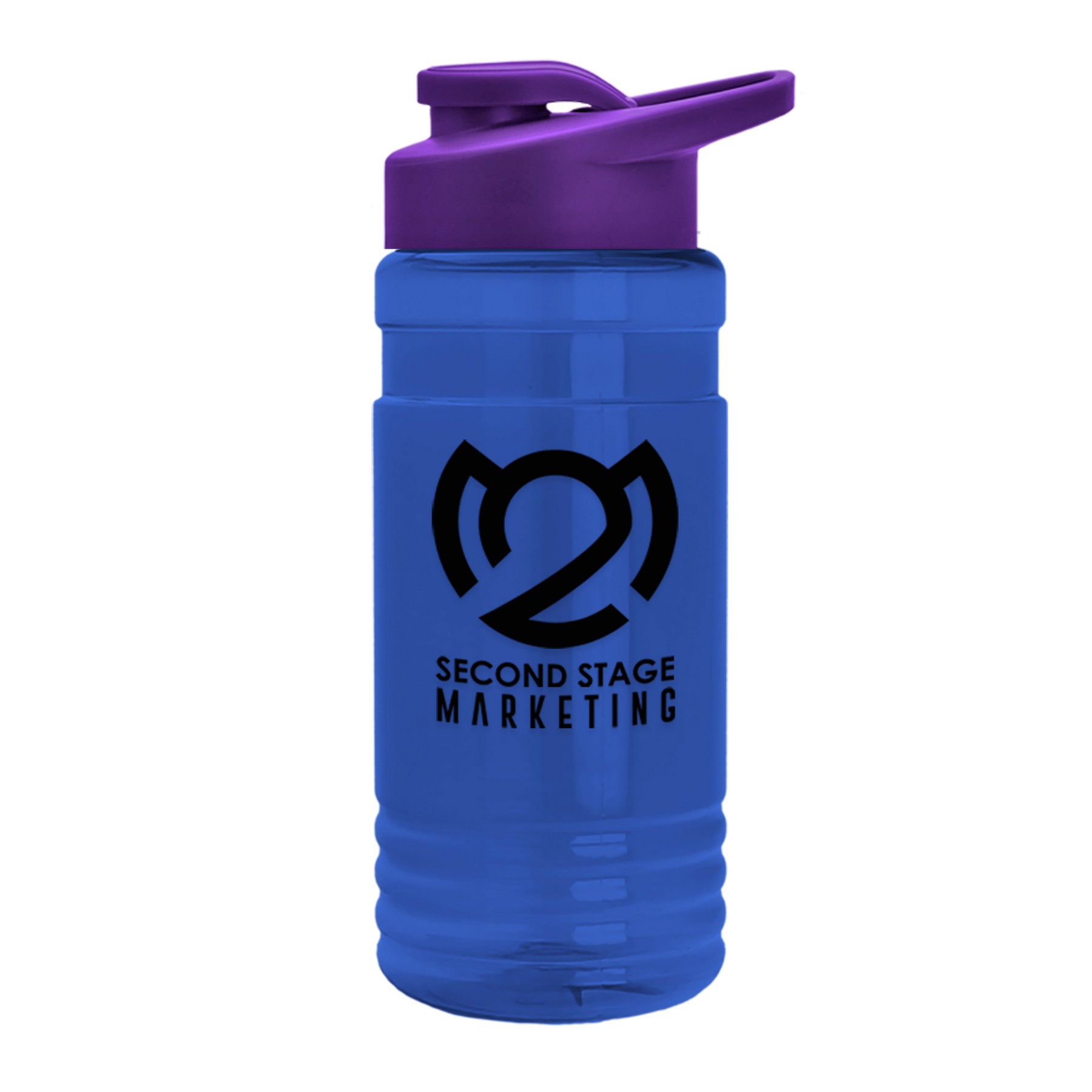 Picture of Garyline® Groove Tritan® Bottle with Drink-Thru Lid - 20 oz.
