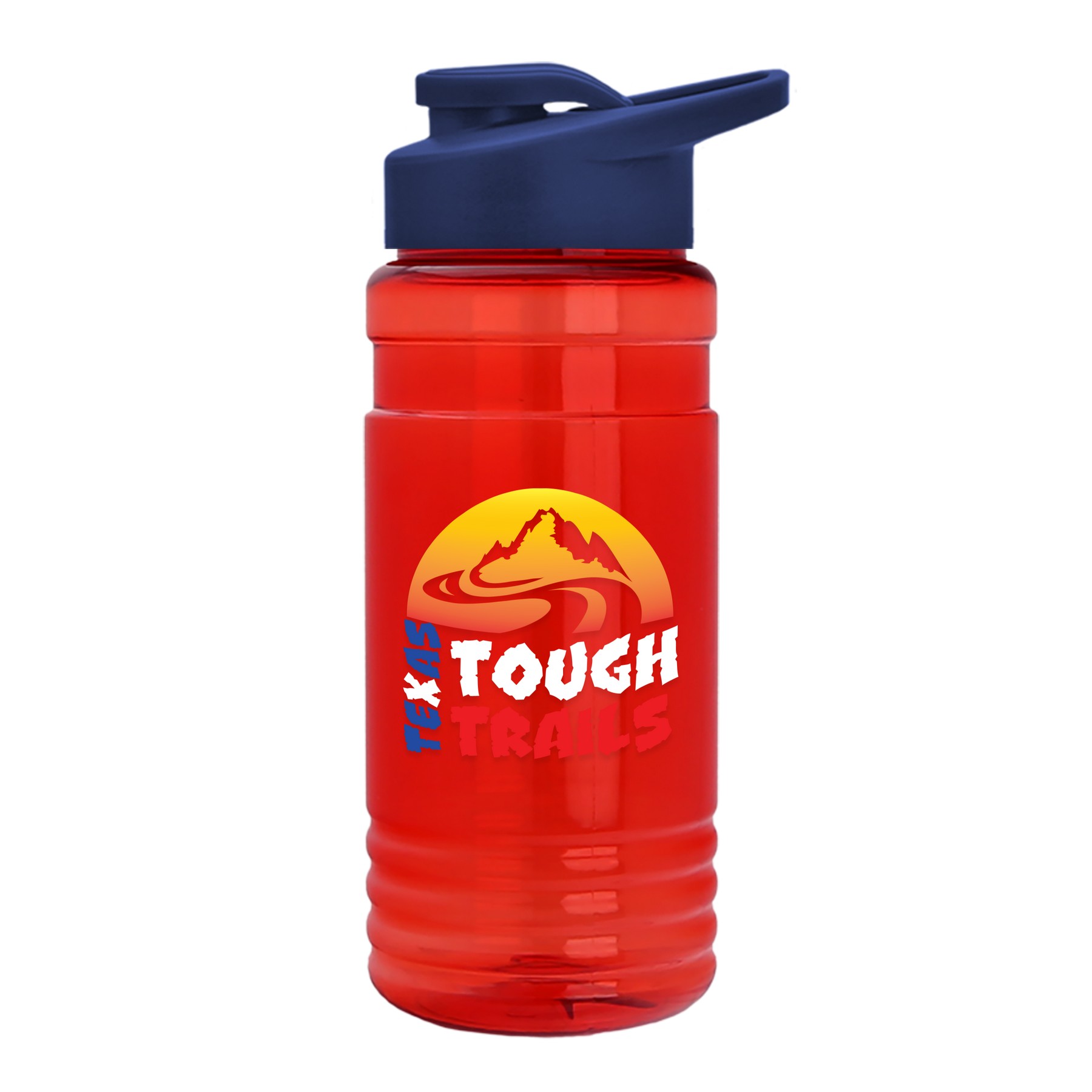 Picture of Garyline® Groove Tritan® Bottle with Drink-Thru Lid - 20 oz.