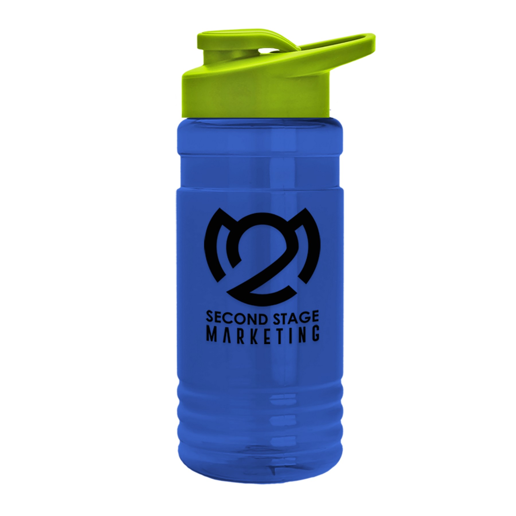 Picture of Garyline® Groove Tritan® Bottle with Drink-Thru Lid - 20 oz.