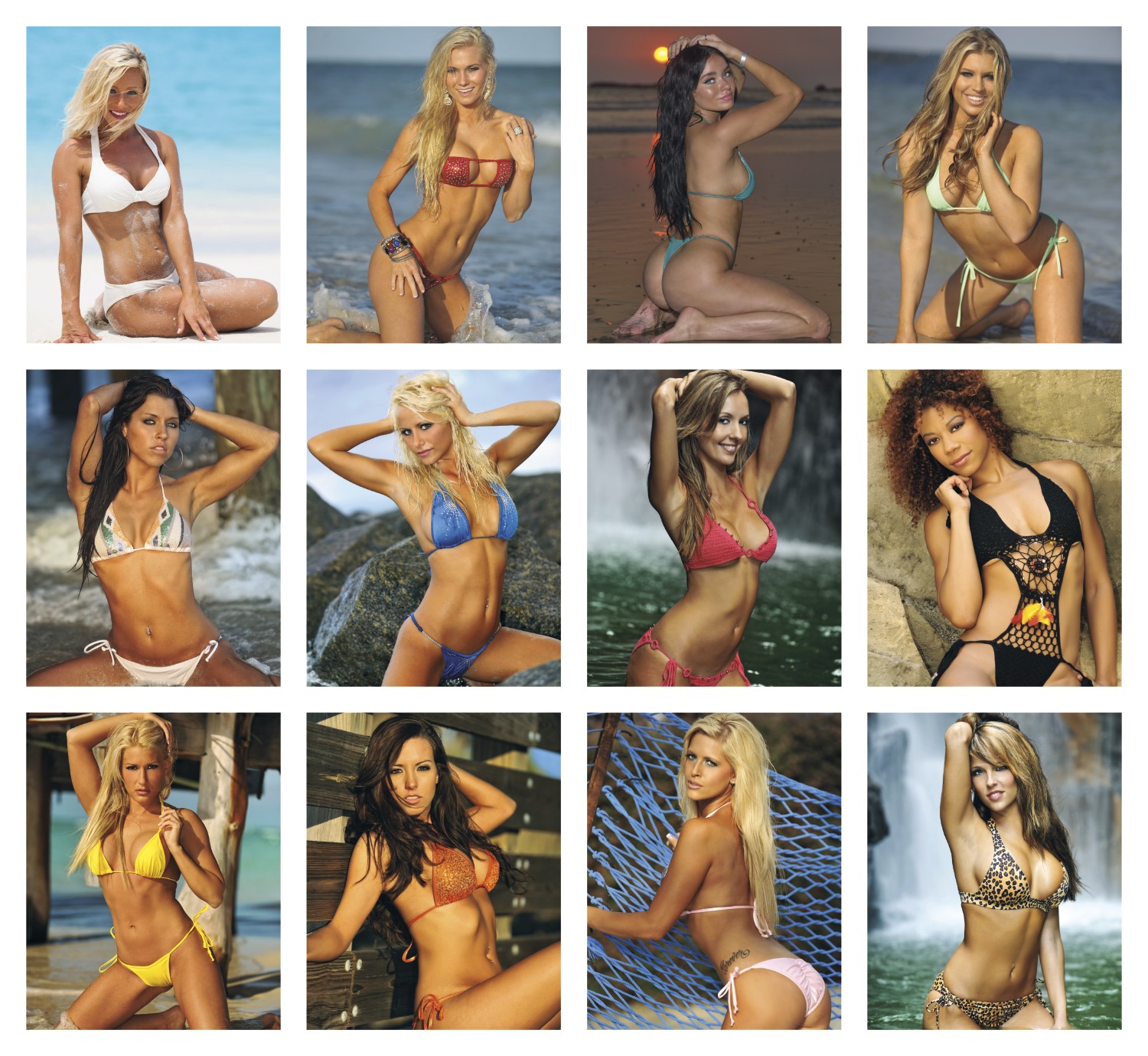 Picture of Triumph® Calendars Press-N-Stick Sunshine Girls Calendar