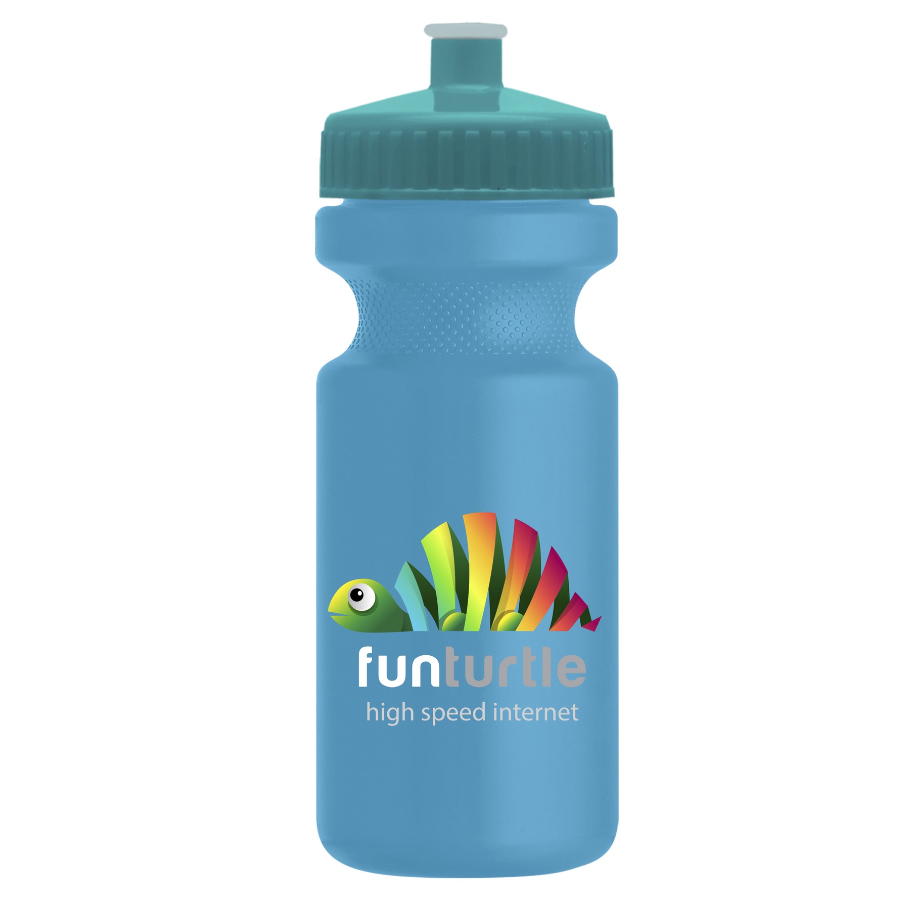 Picture of Garyline® Recycled Bike Bottle with Push-Pull Lid - 22 oz.