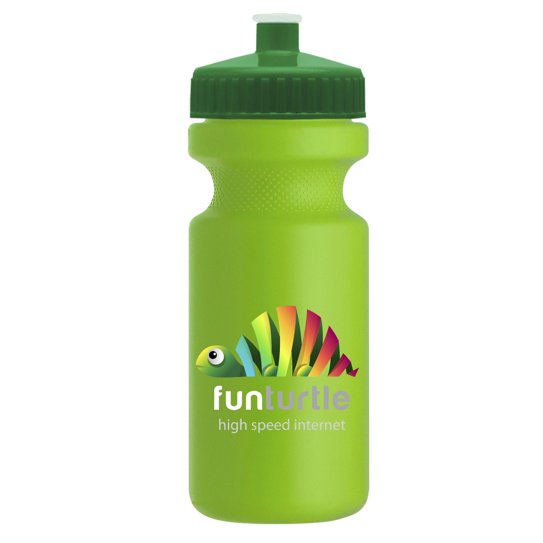Picture of Garyline® Recycled Bike Bottle with Push-Pull Lid - 22 oz.