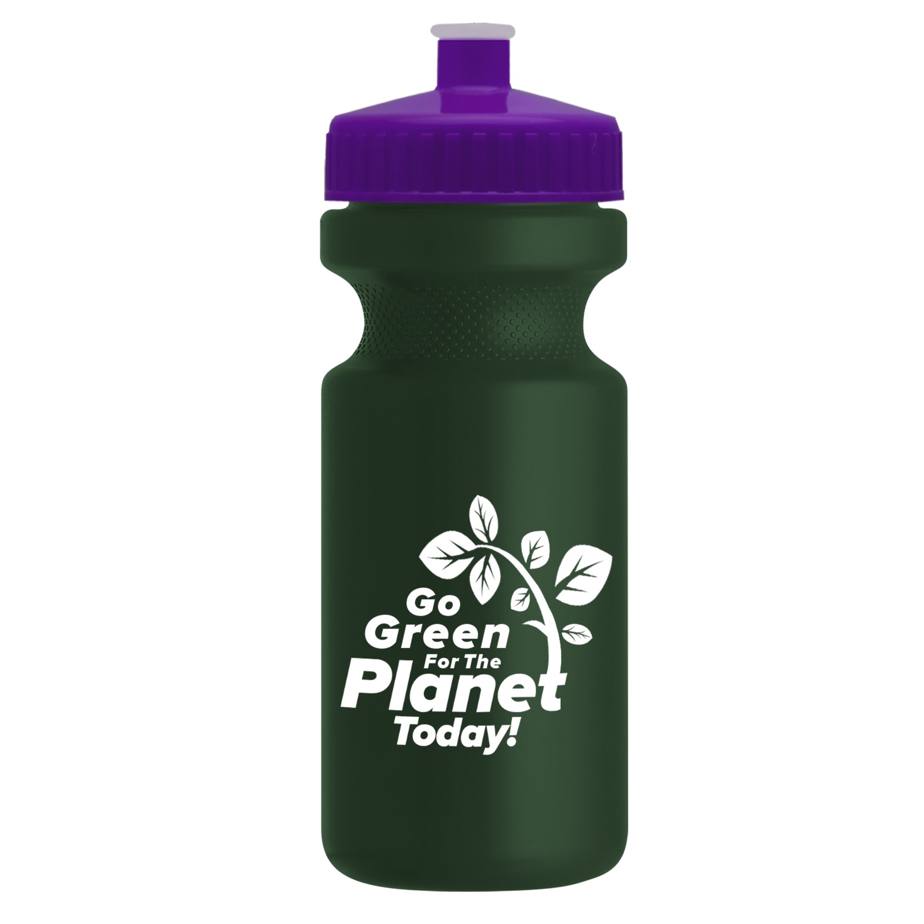 Picture of Garyline® Recycled Bike Bottle with Push-Pull Lid - 22 oz.