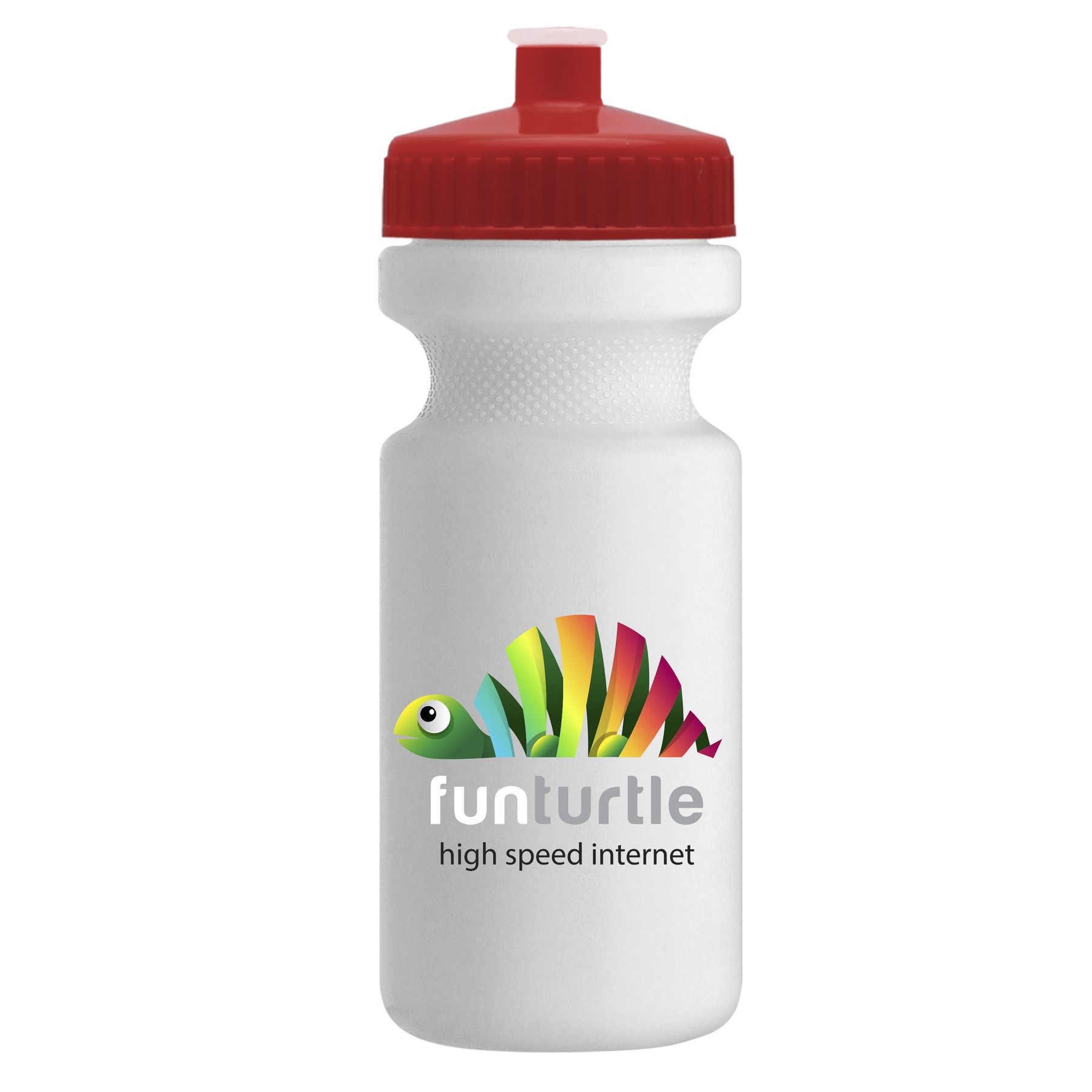 Picture of Garyline® Recycled Bike Bottle with Push-Pull Lid - 22 oz.