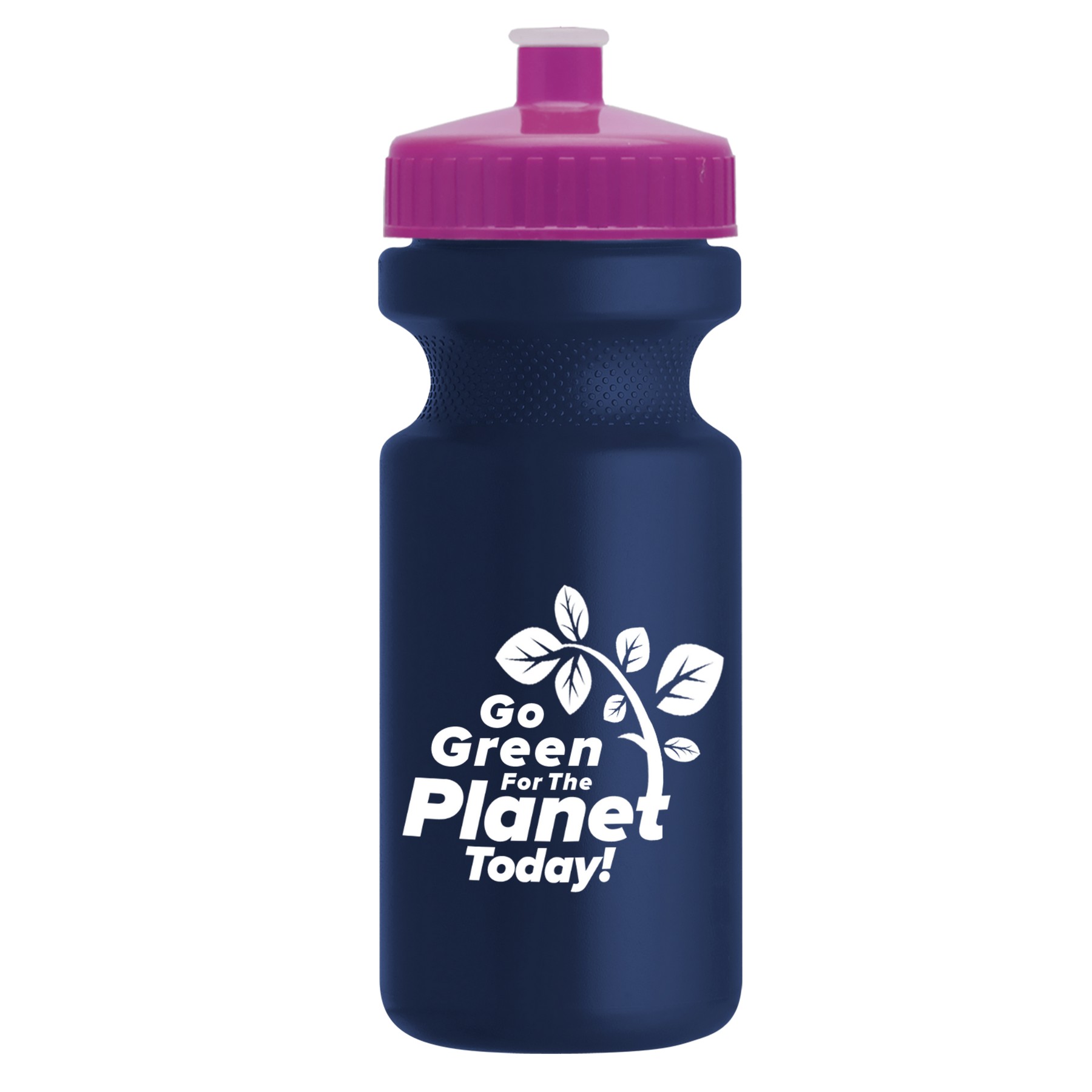 Picture of Garyline® Recycled Bike Bottle with Push-Pull Lid - 22 oz.