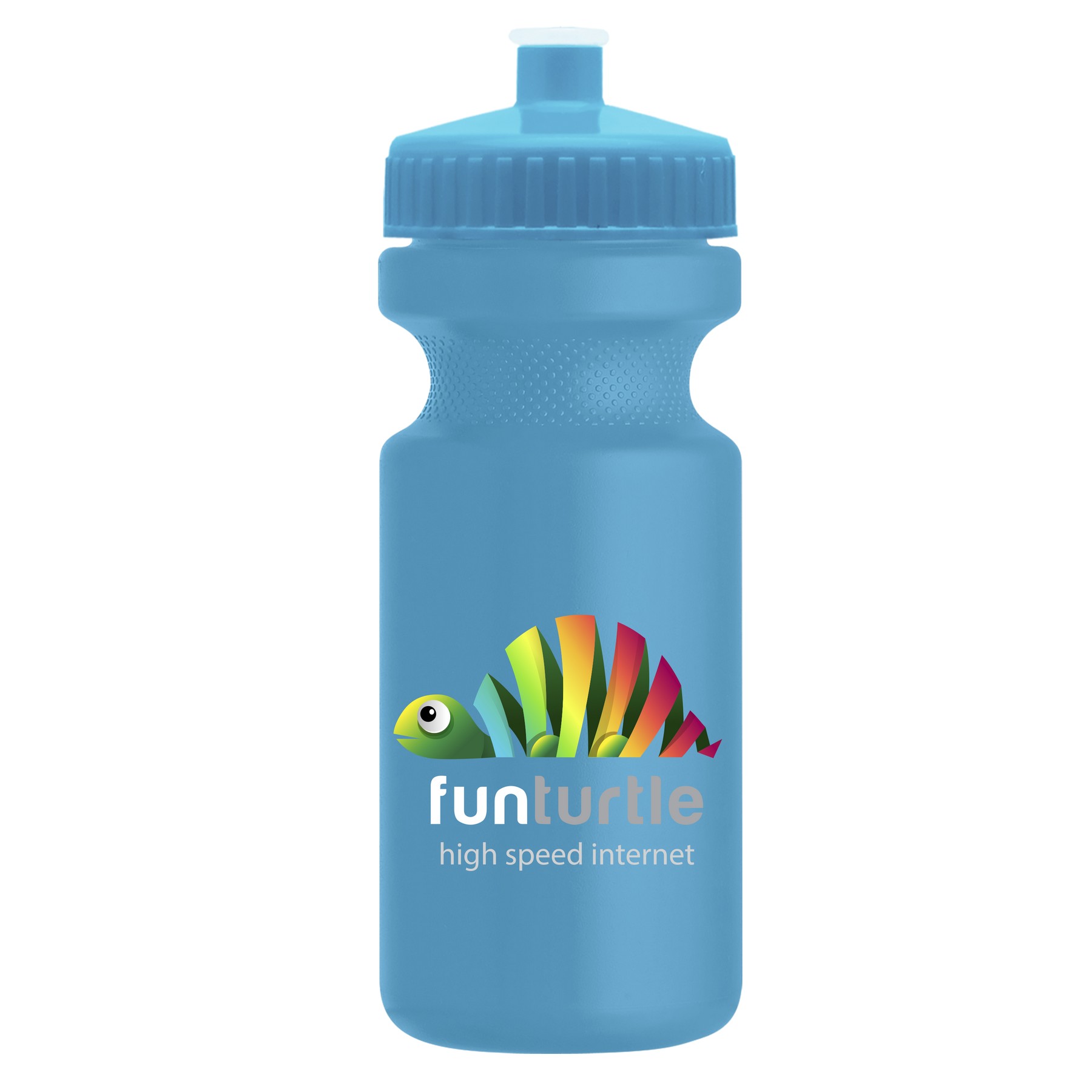 Picture of Garyline® Recycled Bike Bottle with Push-Pull Lid - 22 oz.