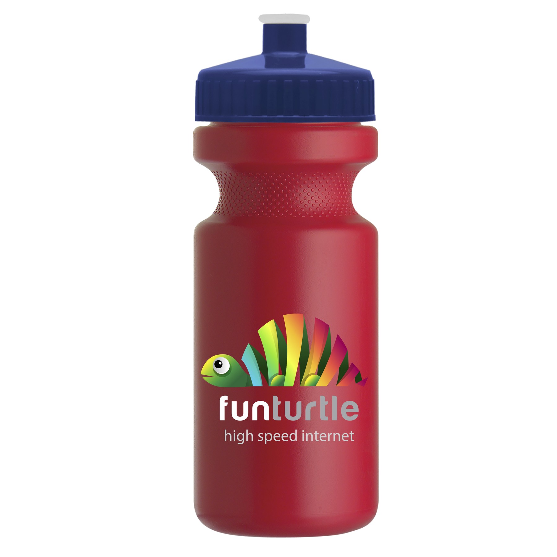 Picture of Garyline® Recycled Bike Bottle with Push-Pull Lid - 22 oz.