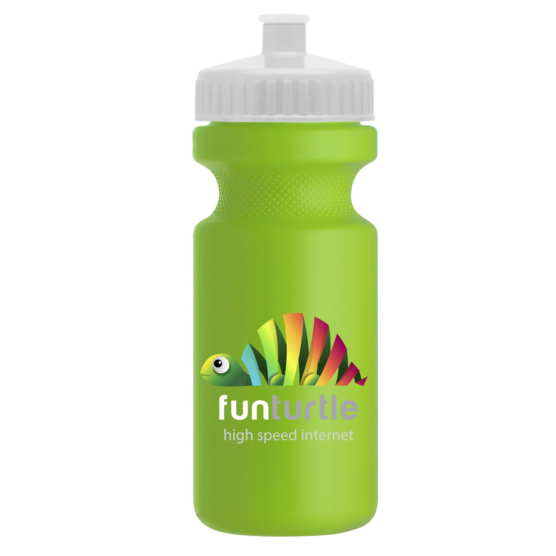 Picture of Garyline® Recycled Bike Bottle with Push-Pull Lid - 22 oz.