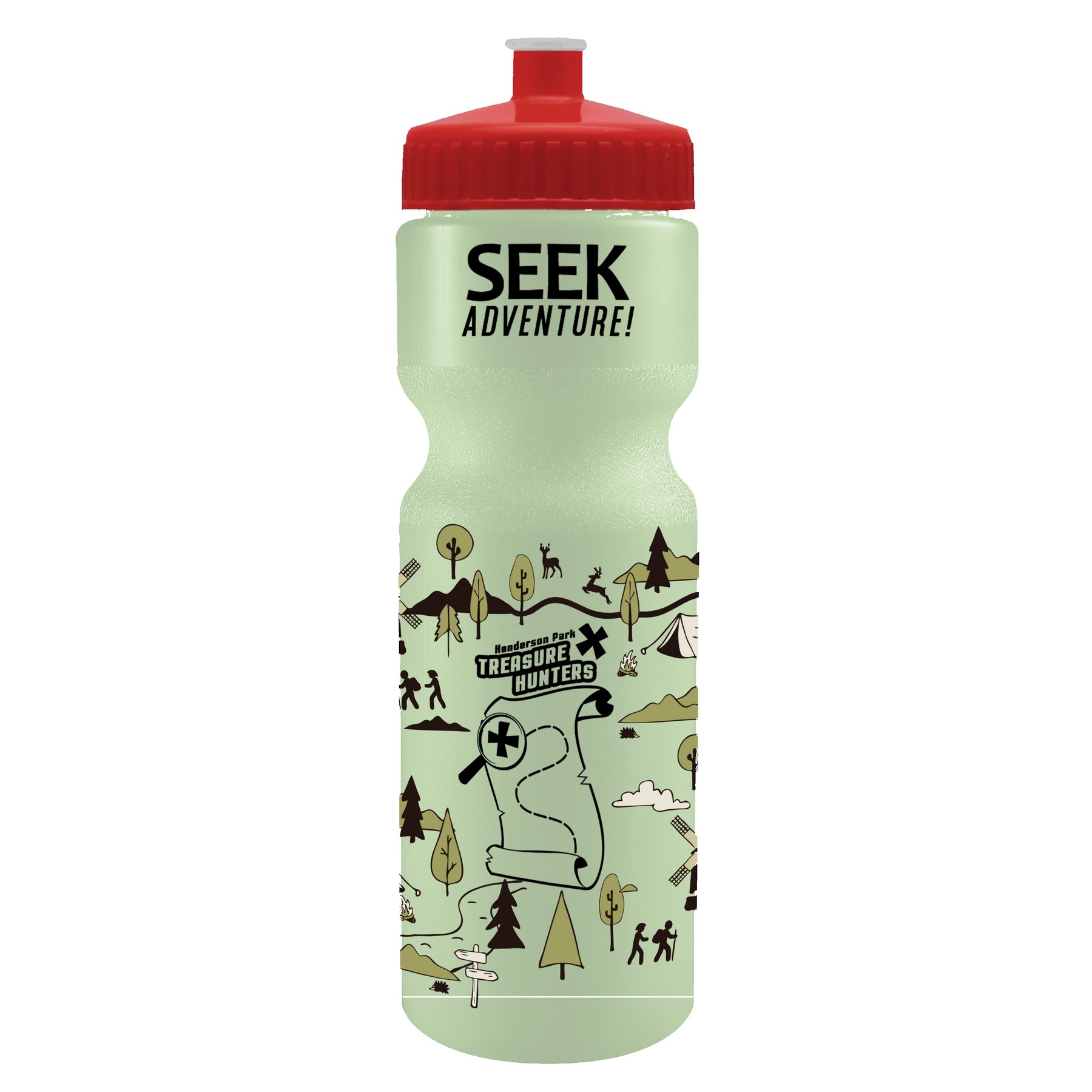 Picture of Garyline® Journey Glow-in-the-Dark Bike Bottle - 28 oz.