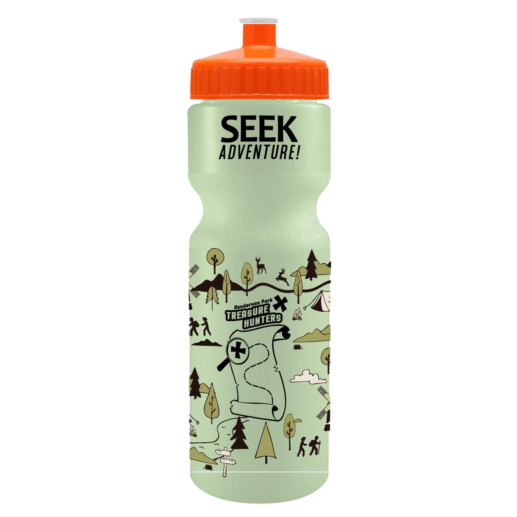 Picture of Garyline® Journey Glow-in-the-Dark Bike Bottle - 28 oz.