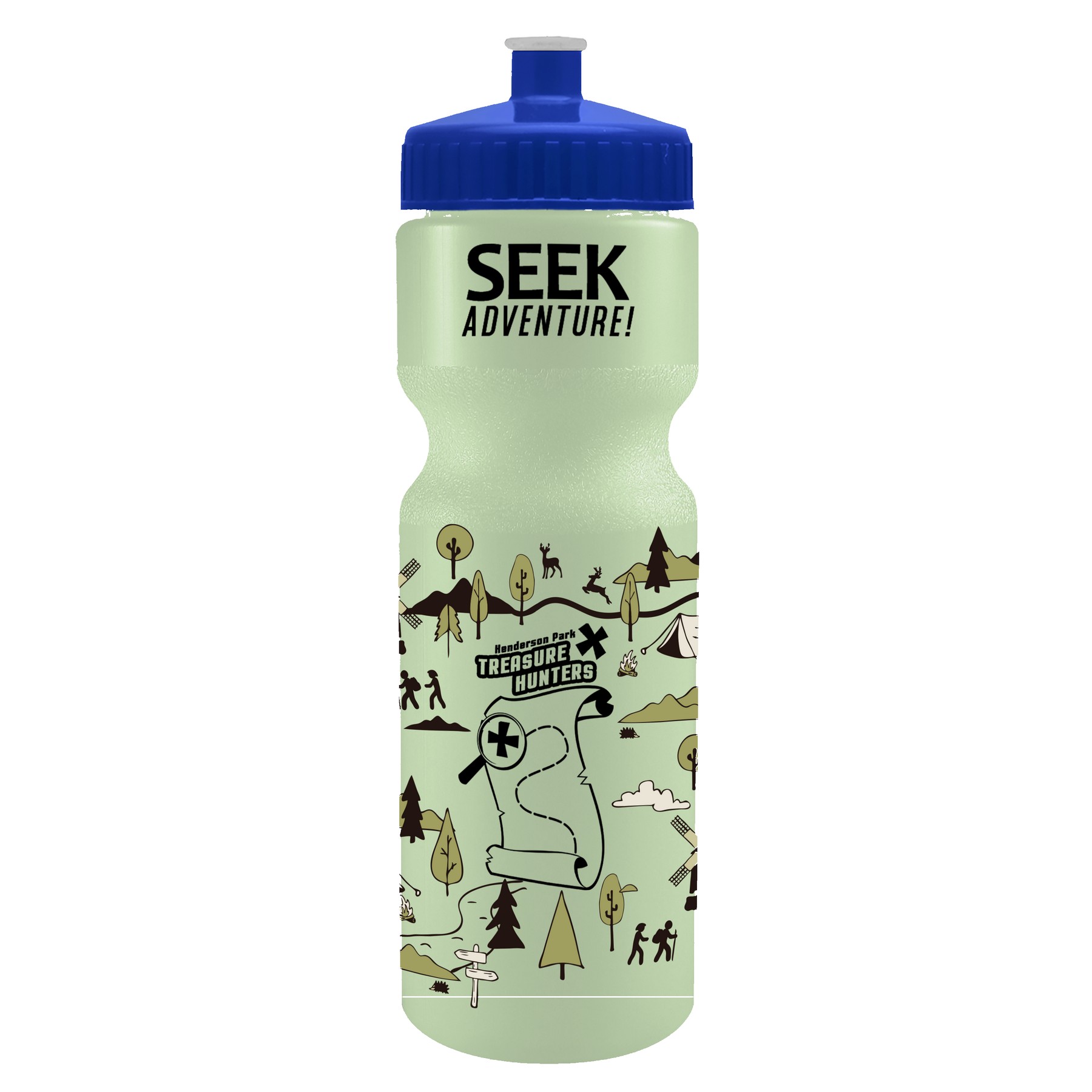 Picture of Garyline® Journey Glow-in-the-Dark Bike Bottle - 28 oz.