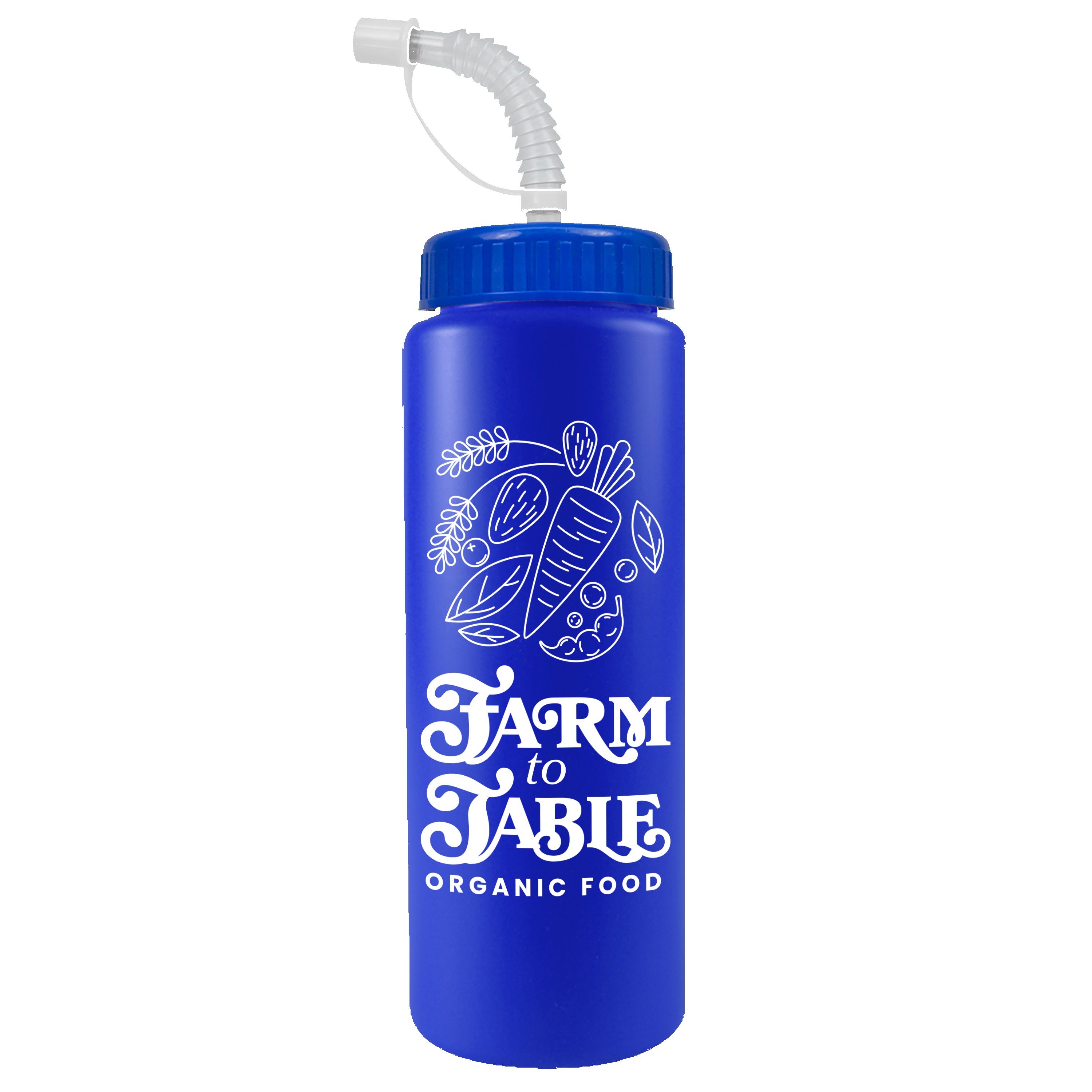 Picture of Garyline® Quart Sport Bottle with Straw Lid - 32 oz.