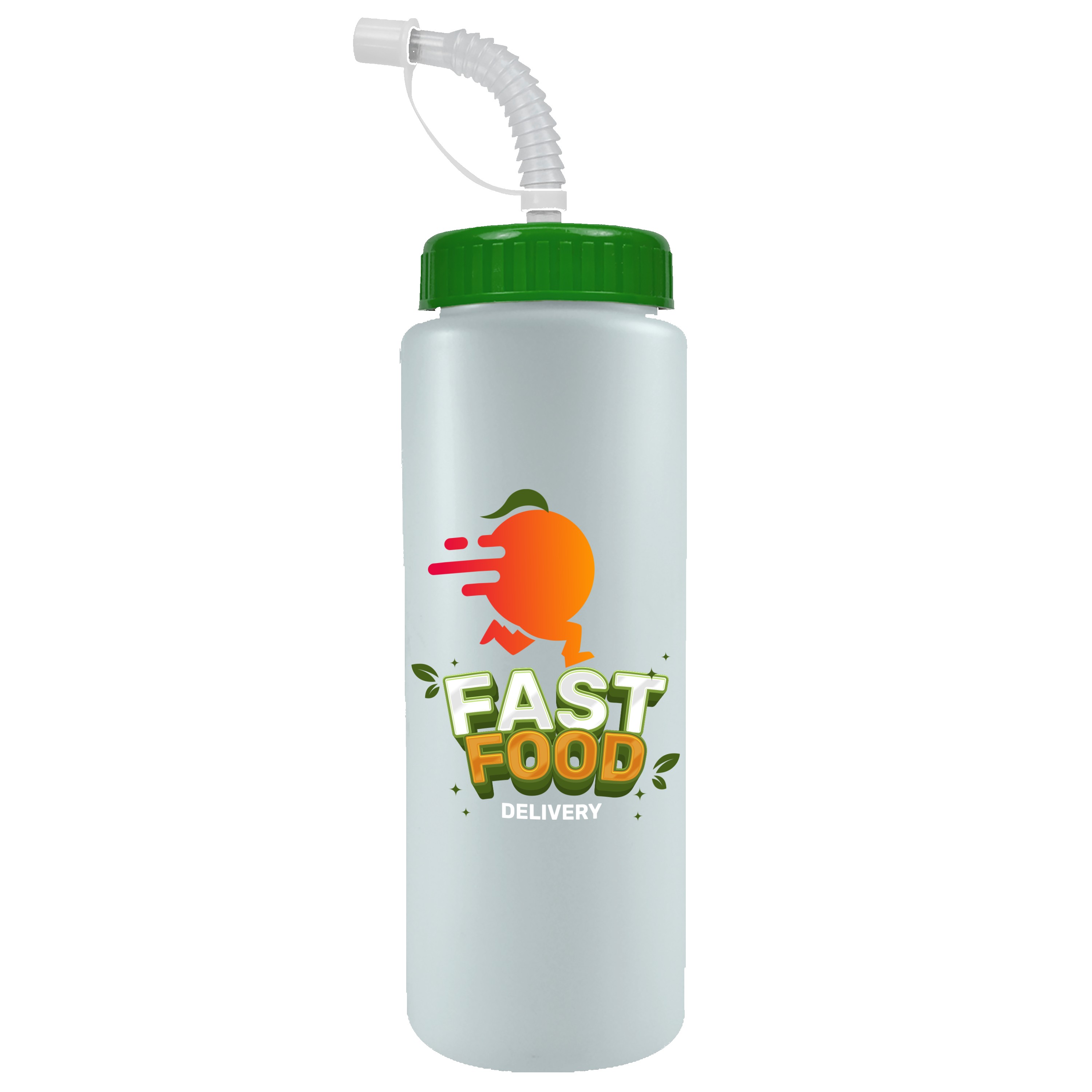 Picture of Garyline® Quart Sport Bottle with Straw Lid - 32 oz.