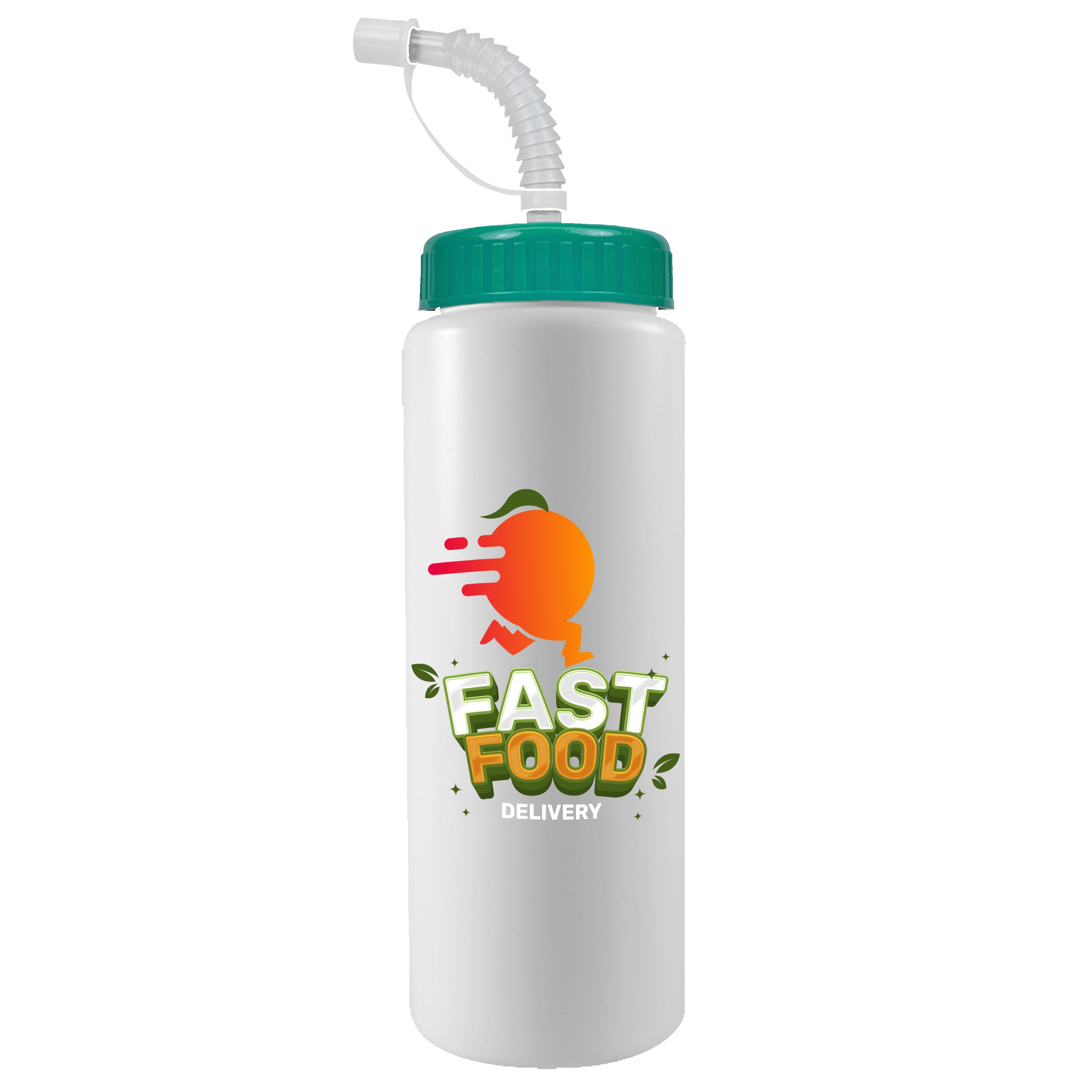 Picture of Garyline® Quart Sport Bottle with Straw Lid - 32 oz.
