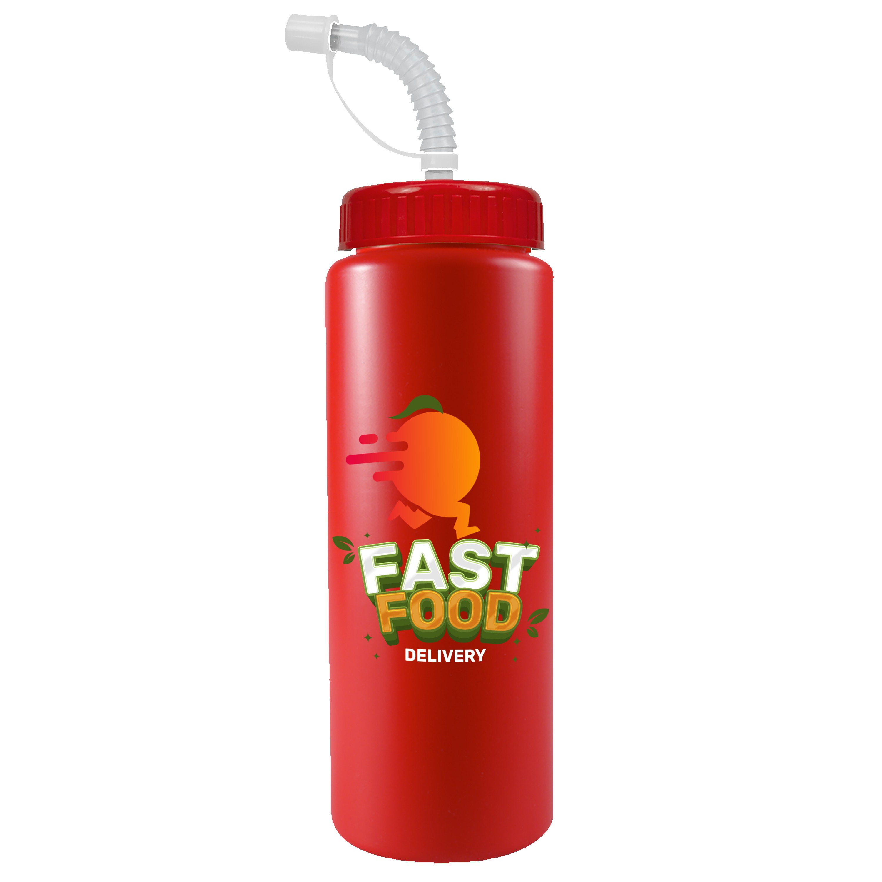 Picture of Garyline® Quart Sport Bottle with Straw Lid - 32 oz.