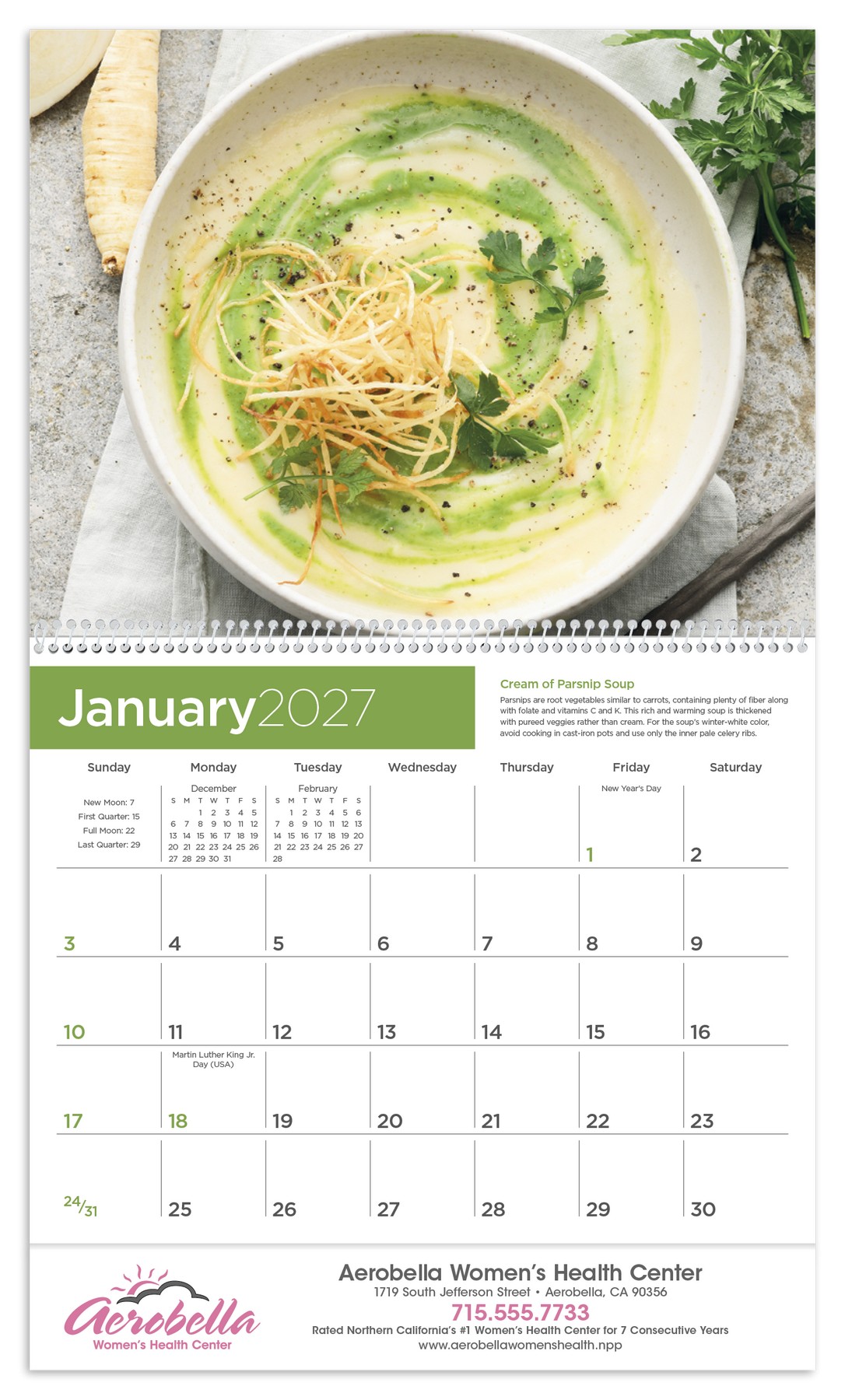 Picture of Triumph® Calendars Healthy Eating Calendar