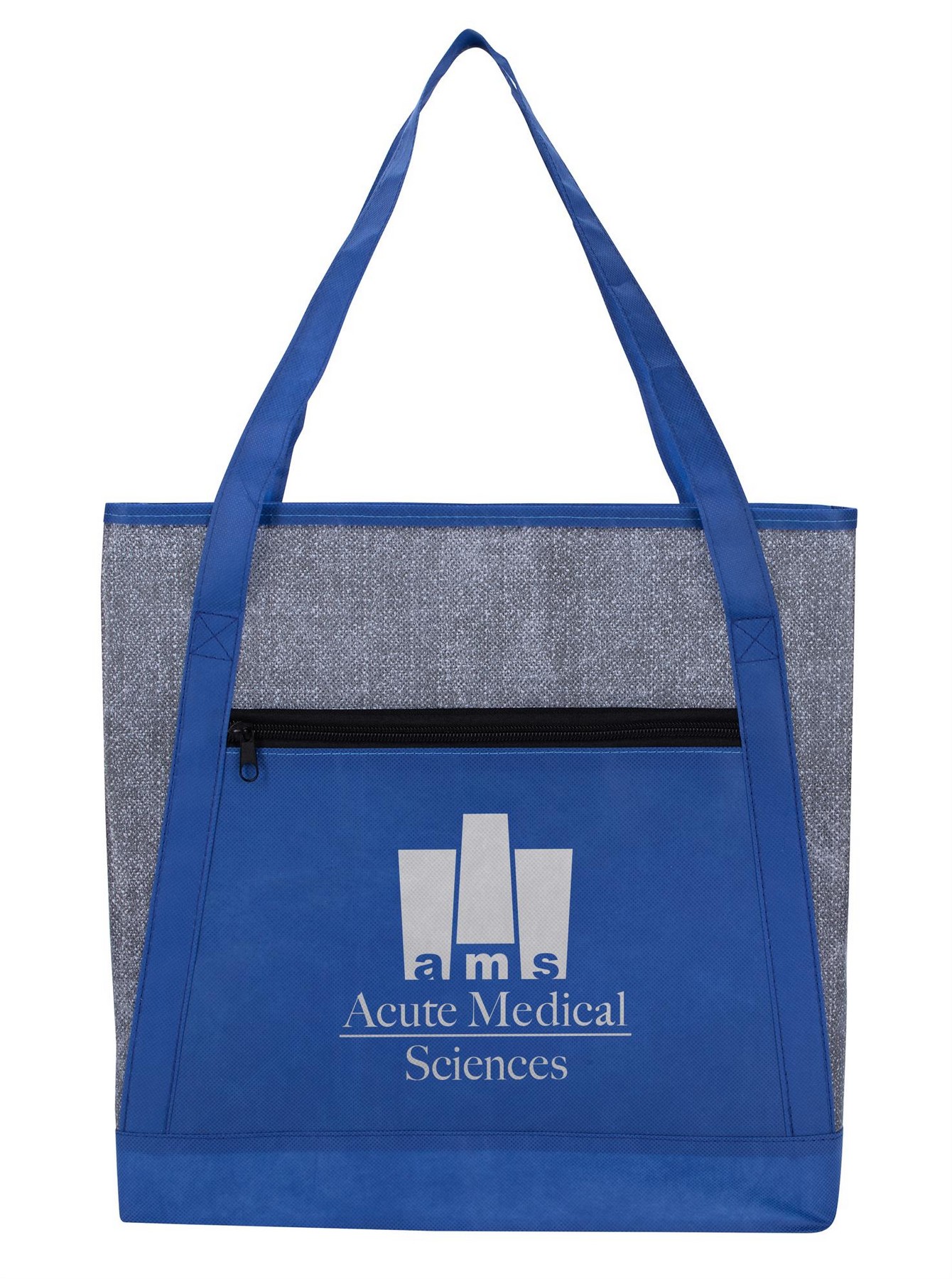 Picture of Good Value™ Heathered RPET Non-Woven Tote