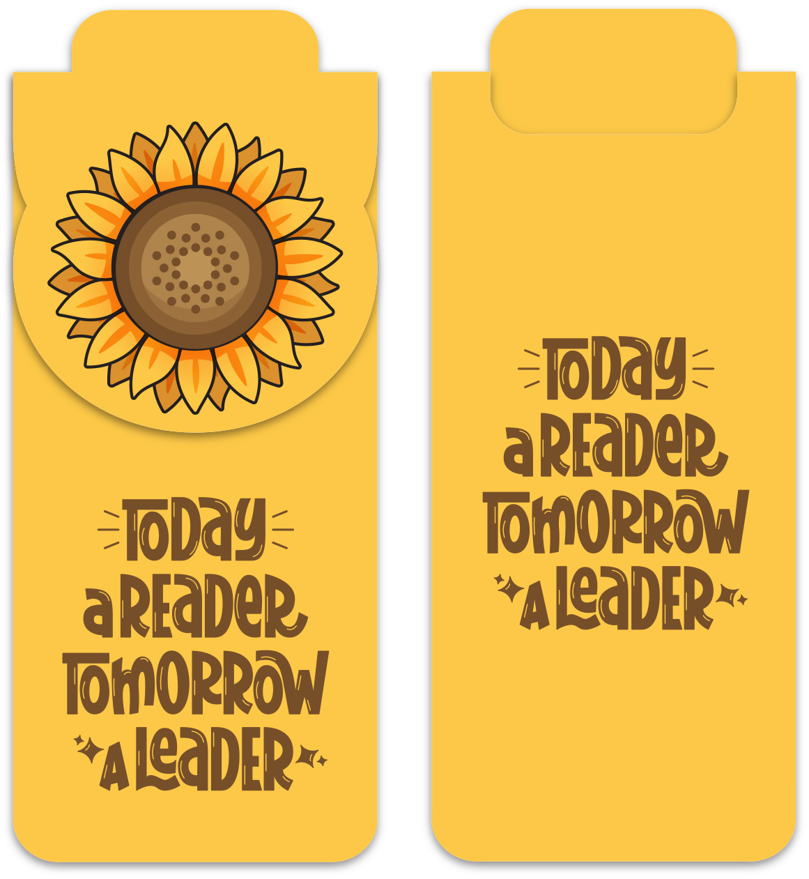 Picture of Good Value™ Flowers Magnetic Bookmark