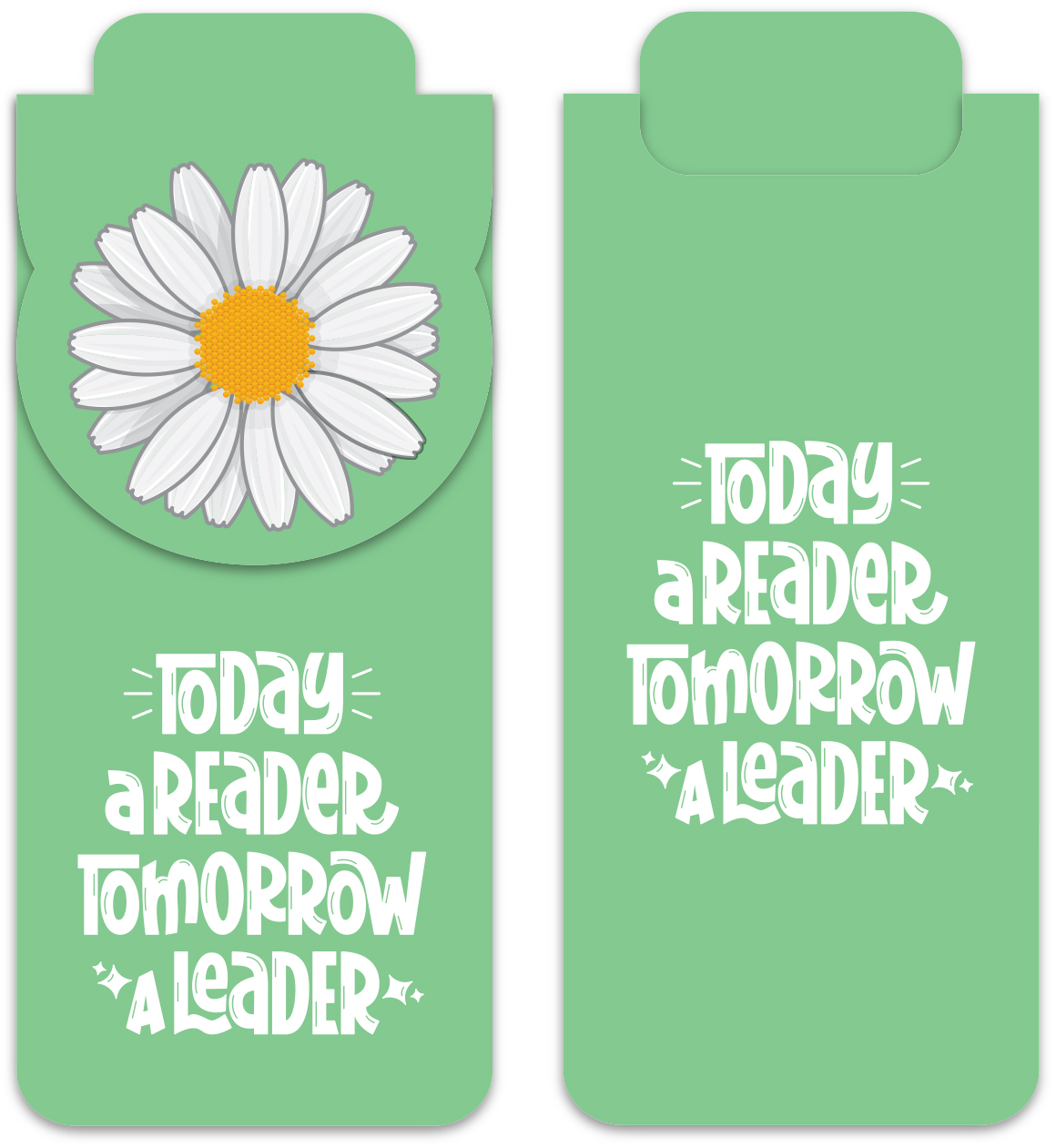 Picture of Good Value™ Flowers Magnetic Bookmark