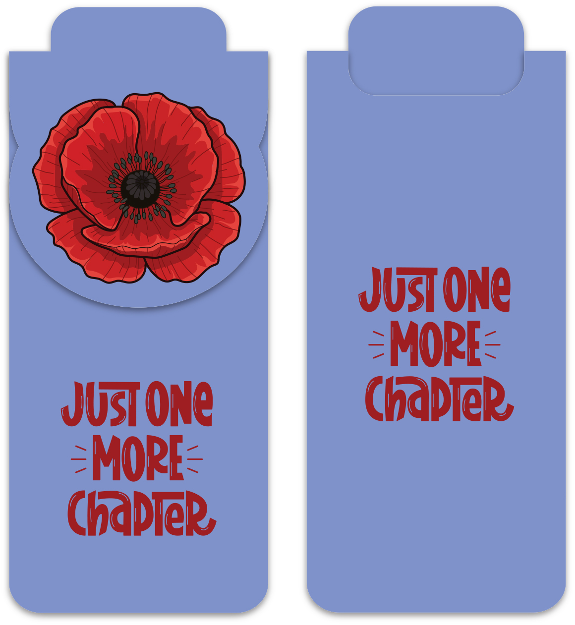 Picture of Good Value™ Flowers Magnetic Bookmark