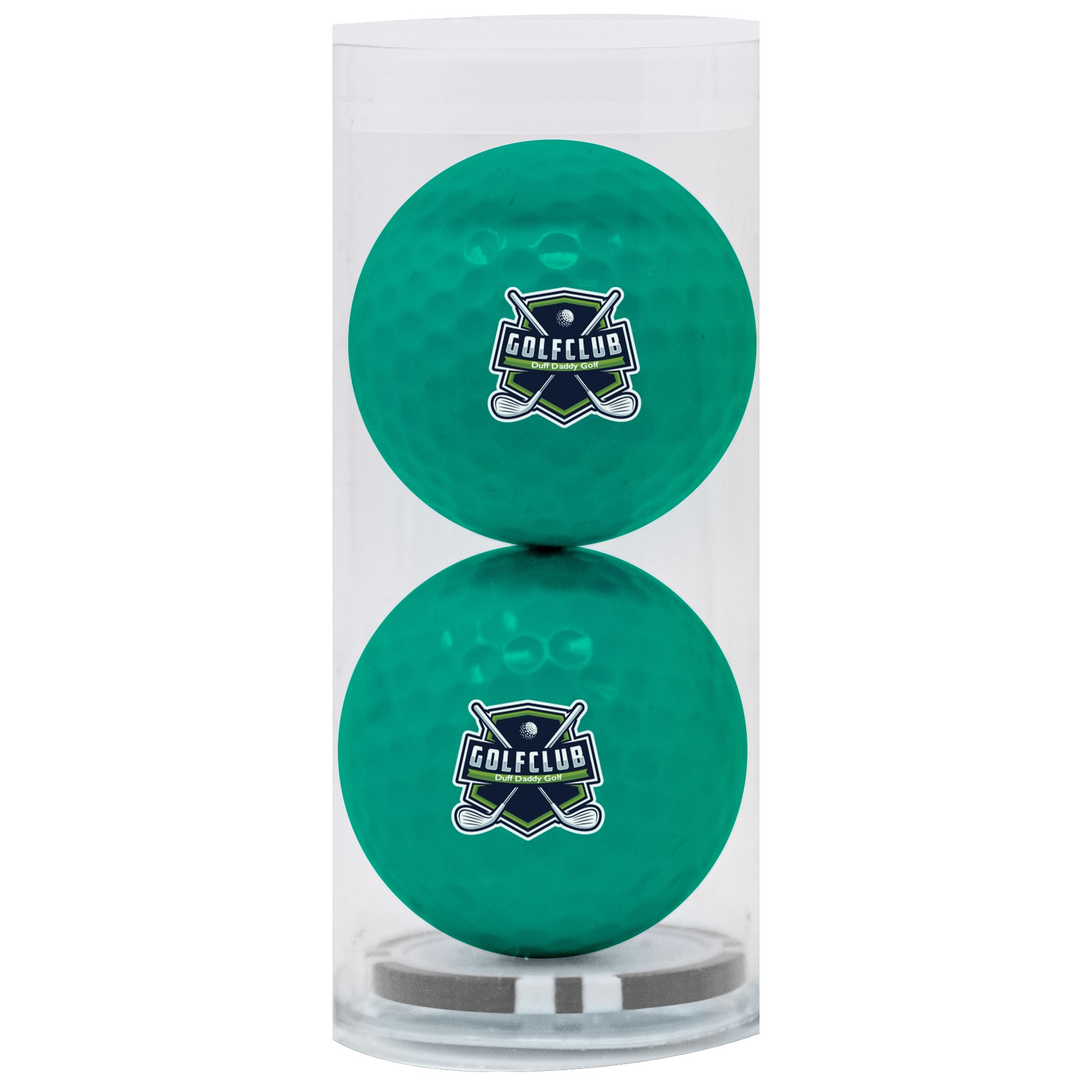 Picture of Colored 2-Ball, 1-Poker Chip Par Pack