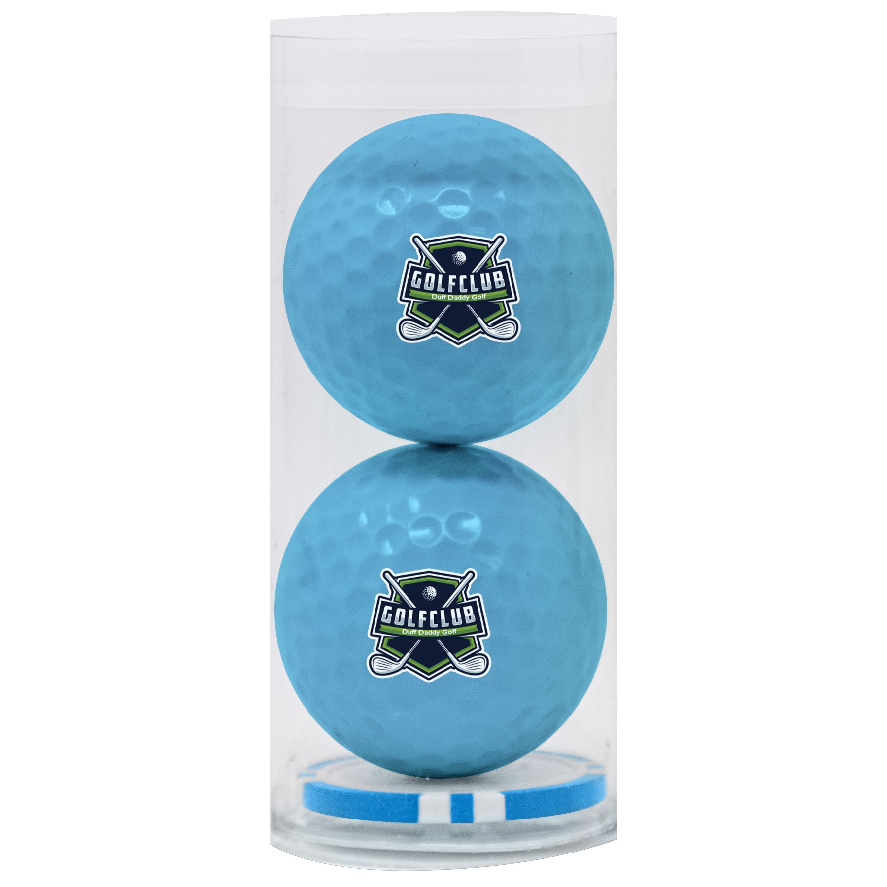 Picture of Colored 2-Ball, 1-Poker Chip Par Pack