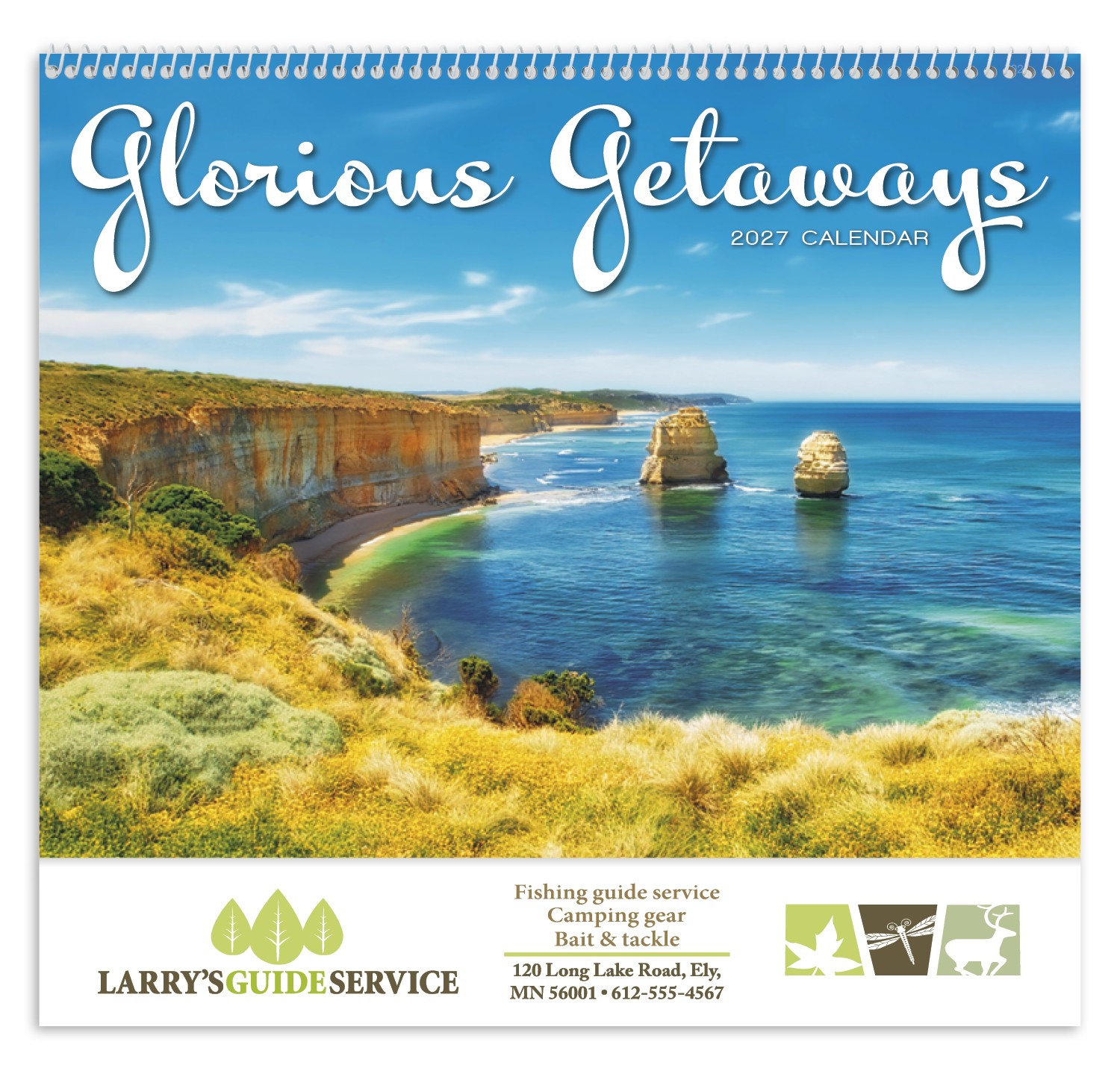 Picture of Good Value™ Glorious Getaways - Spiral Calendar