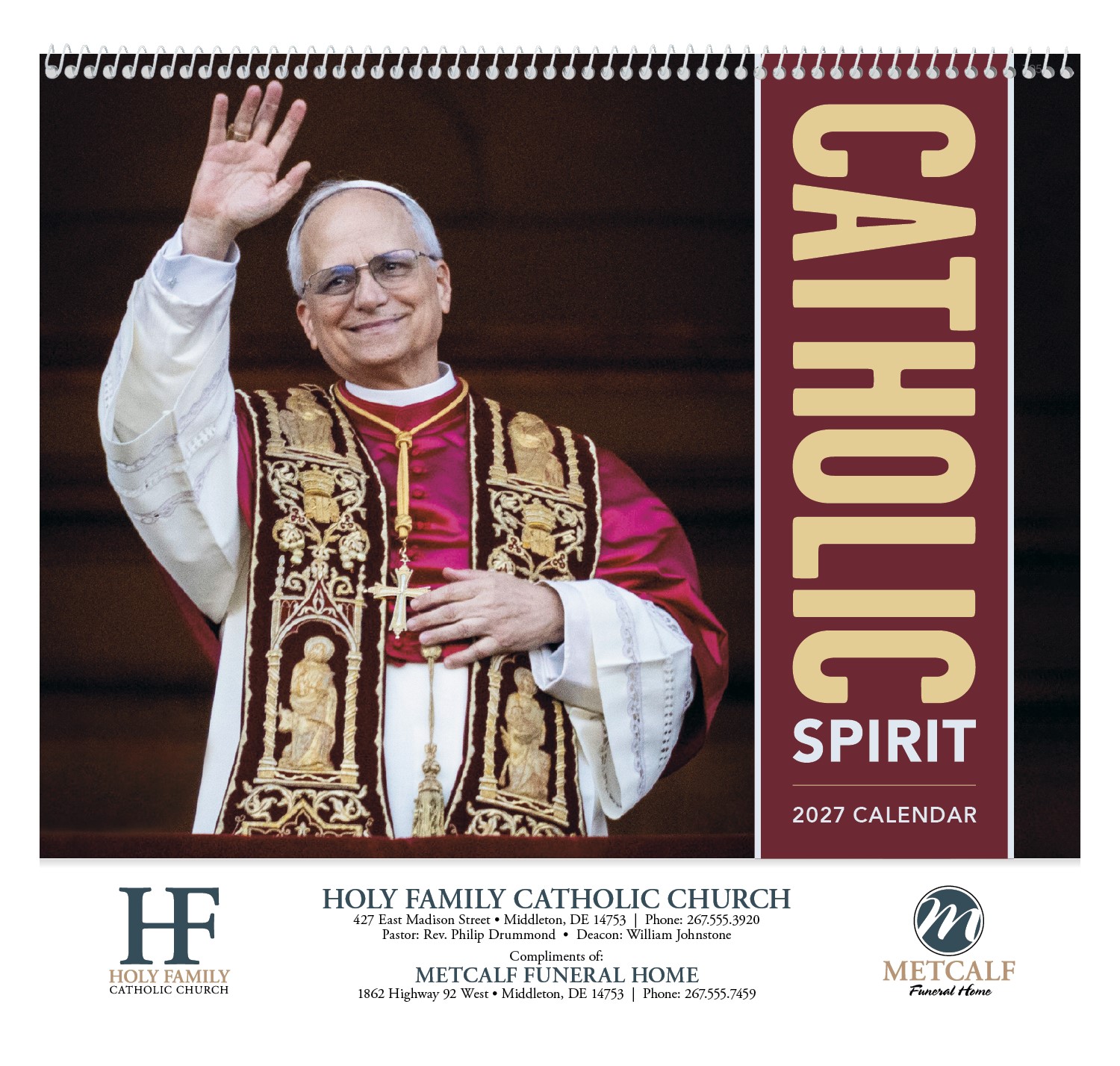 Picture of Good Value™ Catholic Spirit - Spiral Calendar