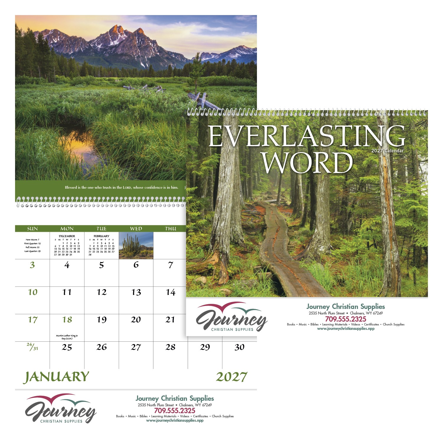 Picture of Good Value™ Everlasting Word without Funeral Planner - Spiral