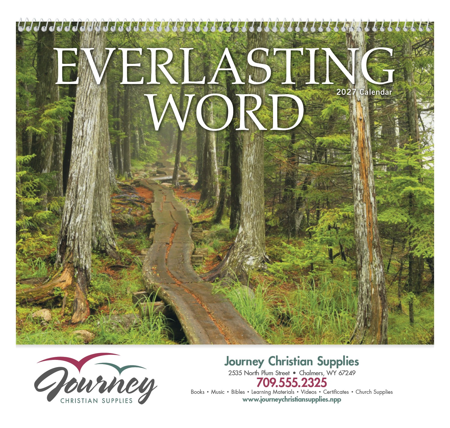 Picture of Good Value™ Everlasting Word without Funeral Planner - Spiral