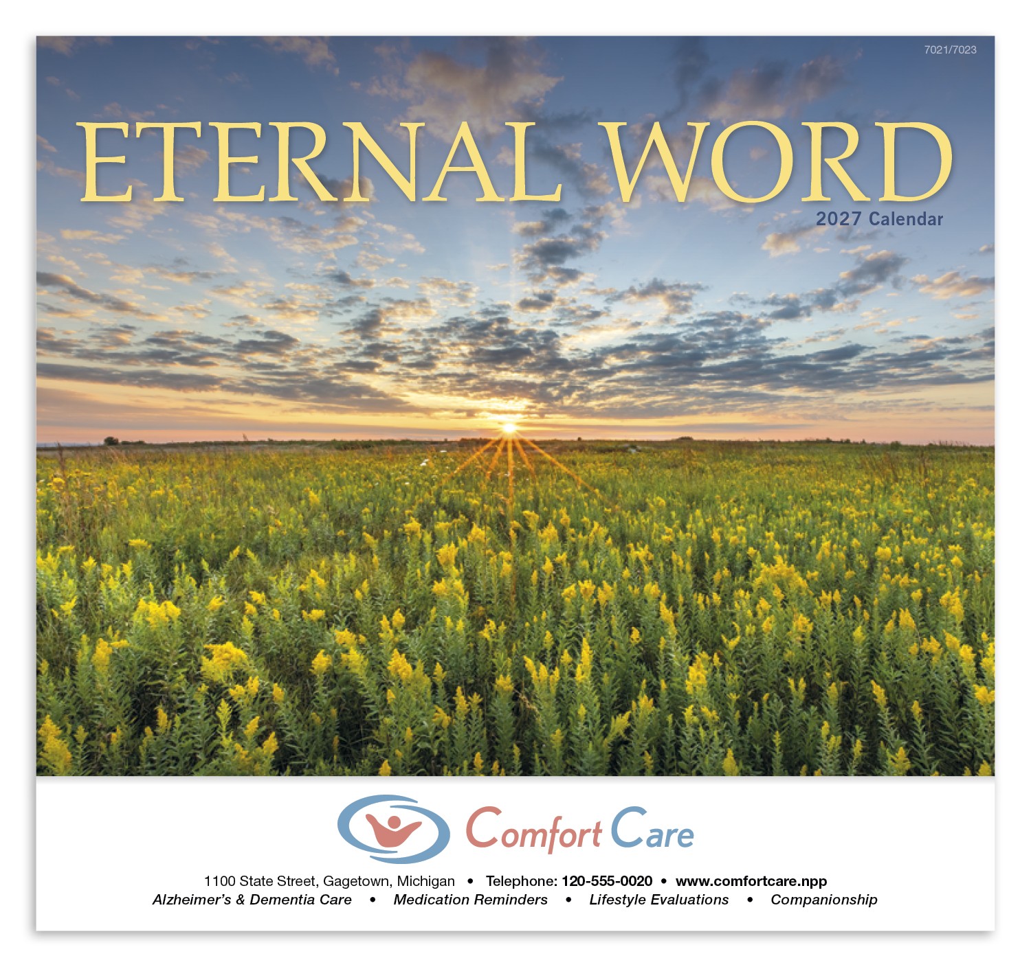 Picture of Good Value™ Eternal Word - Stapled Calendar