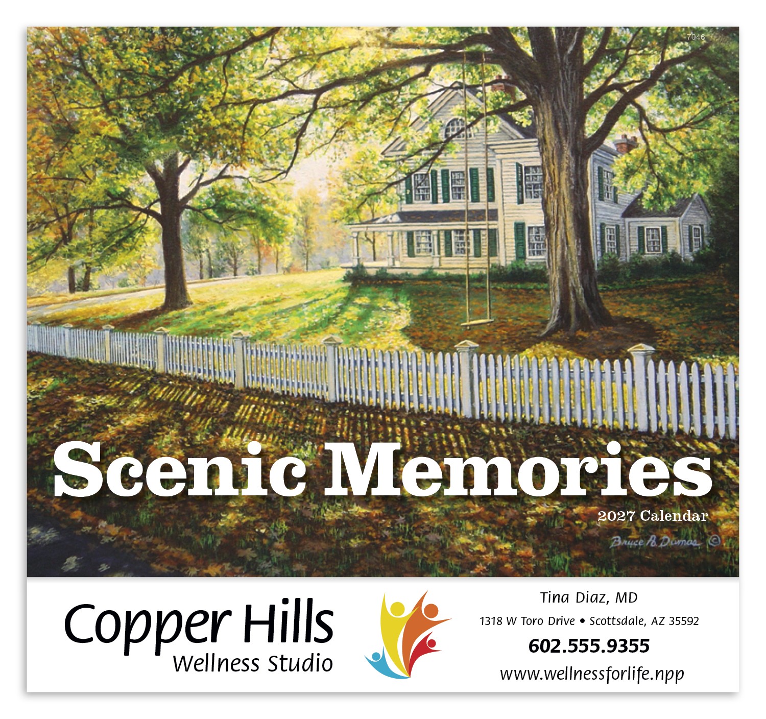 Picture of Good Value™ Scenic Memories - Stapled Calendar