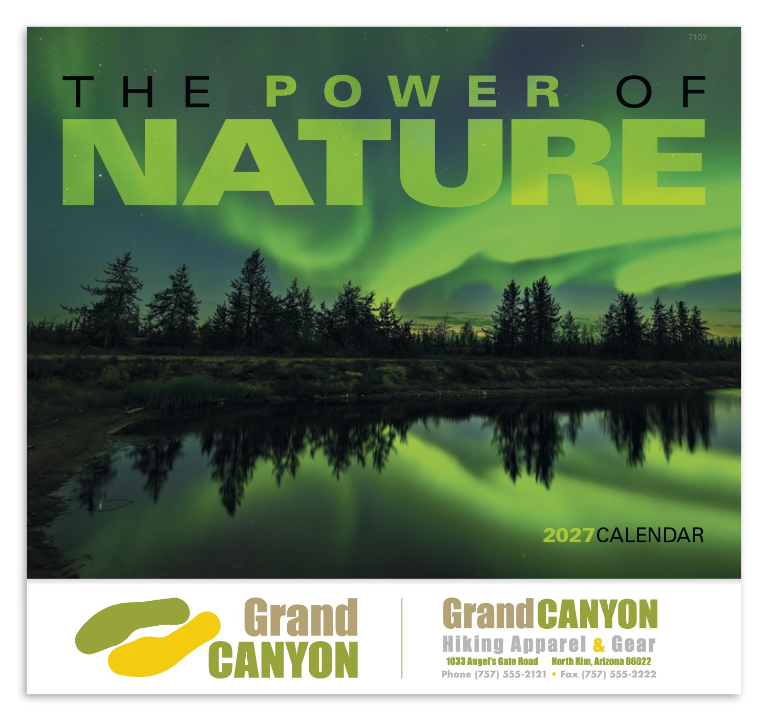 Picture of Good Value™ The Power of Nature - Stapled Calendar