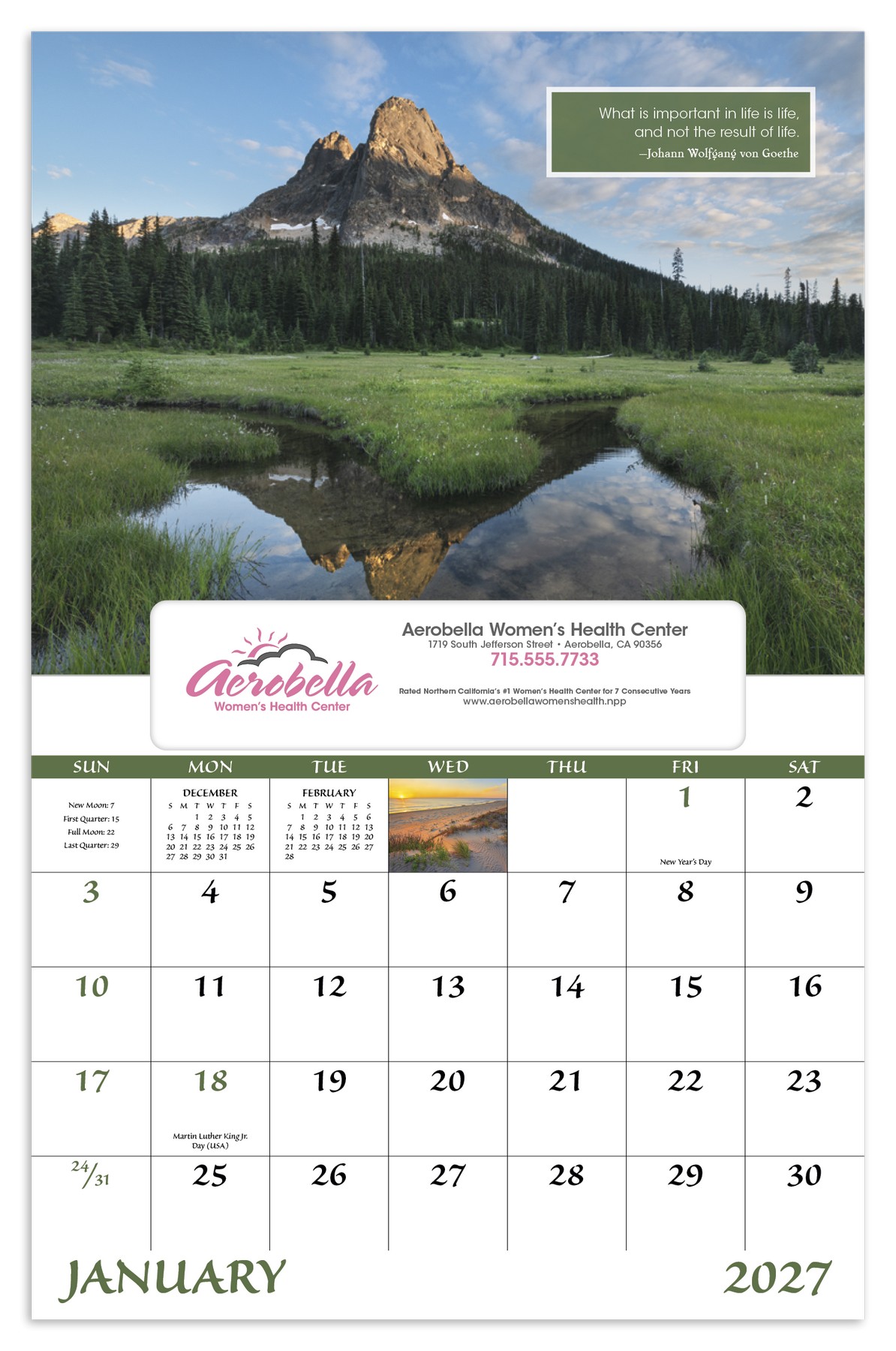 Picture of Good Value™ Inspirations for Life - Window Calendar