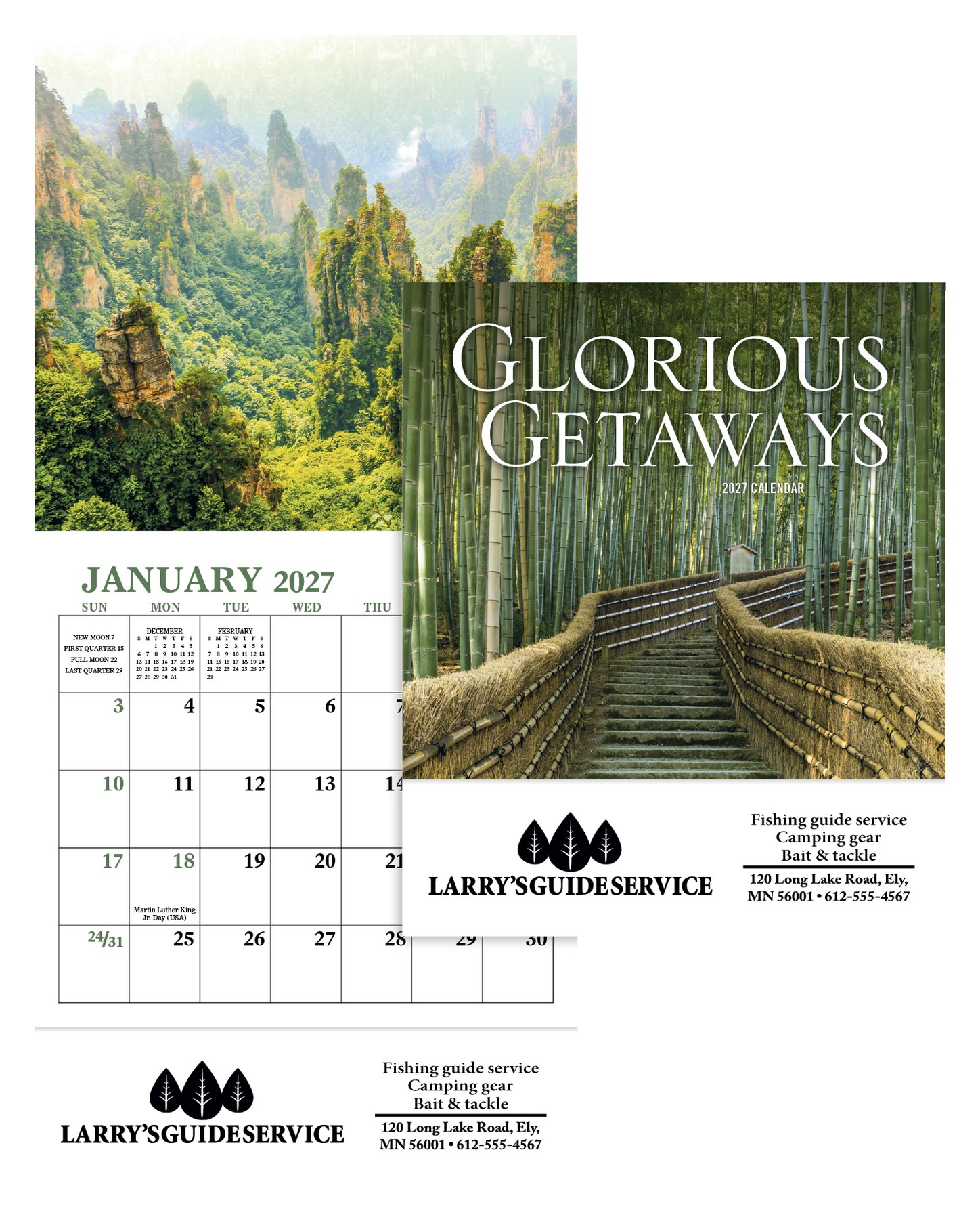 Picture of Good Value™ Glorious Getaways - Mini Calendar