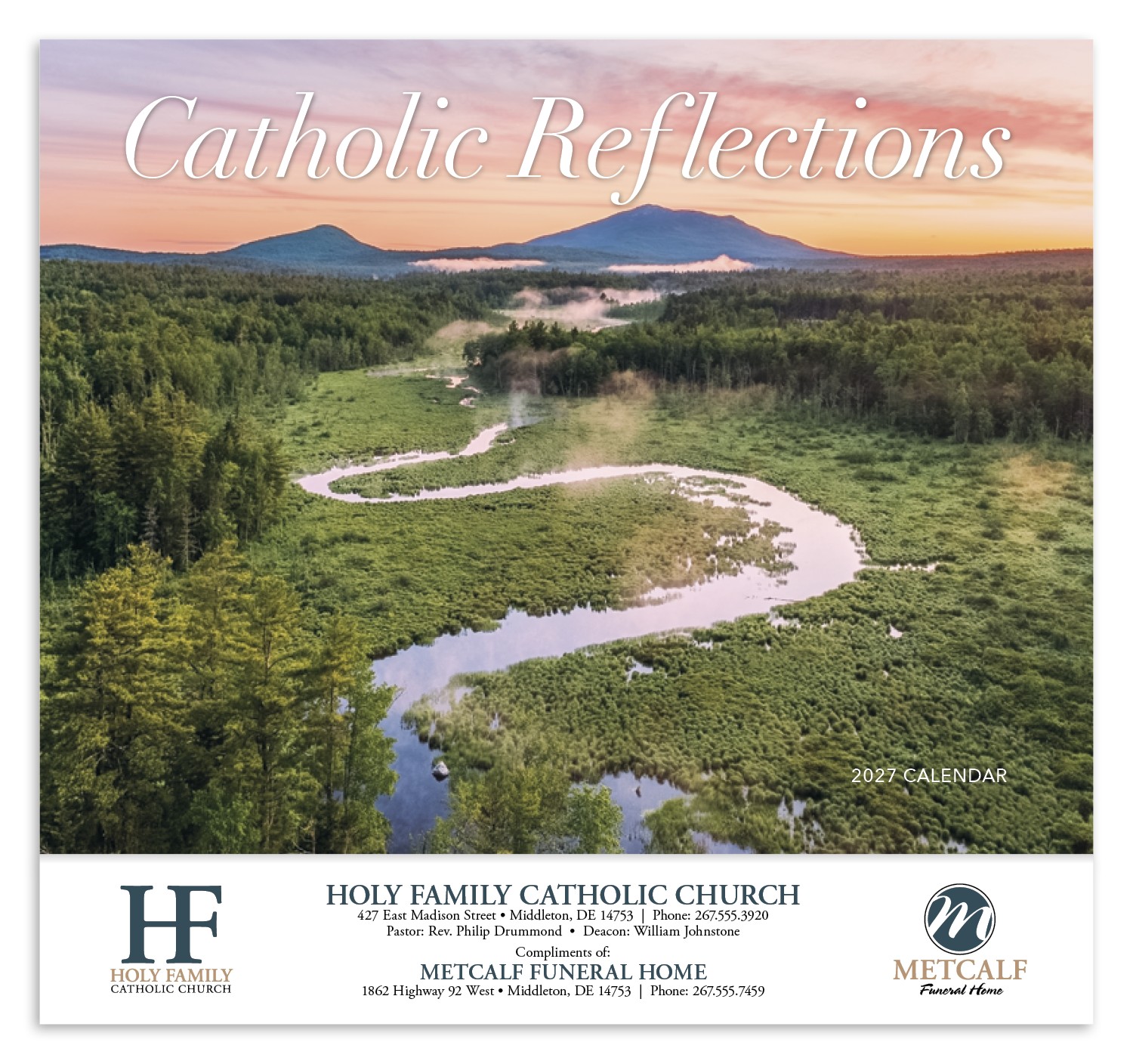 Picture of HotLine® Products Catholic Reflections Appointment Calendar - Stapled