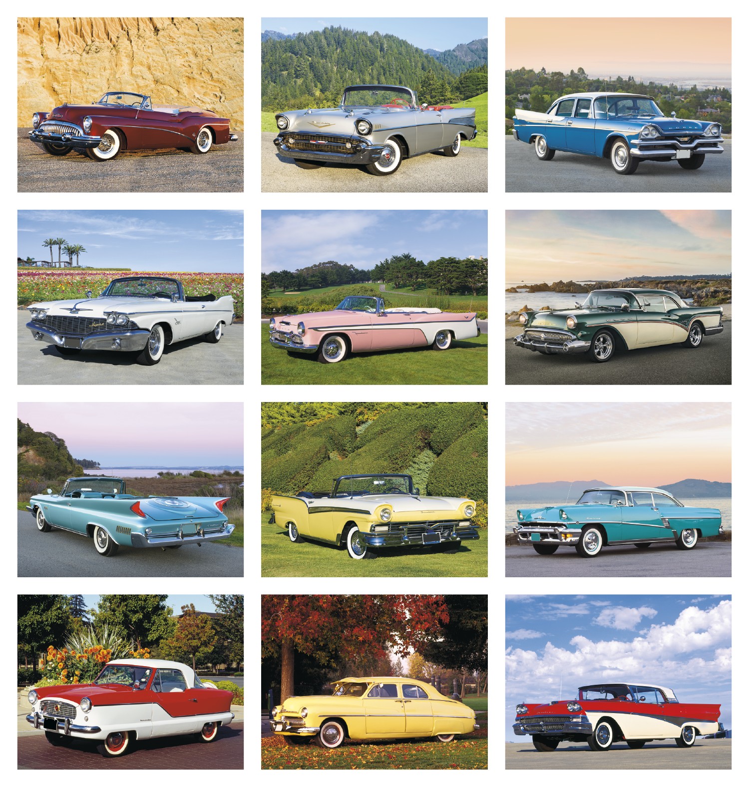 Picture of HotLine® Products Highway Memories Appointment Calendar - Stapled