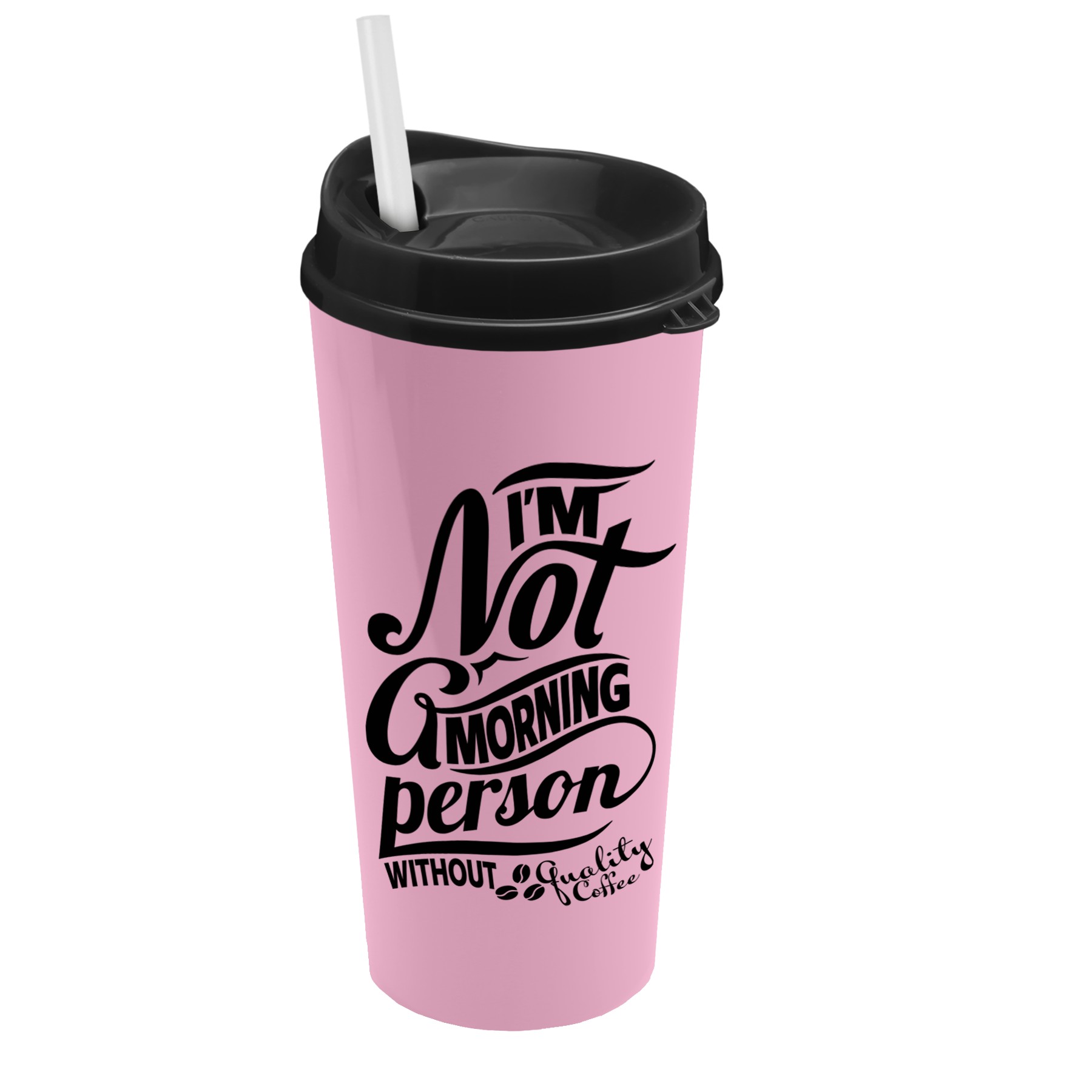 Picture of Garyline® Roadmaster Travel Tumbler with Sip Lid and Straw - 20 oz.