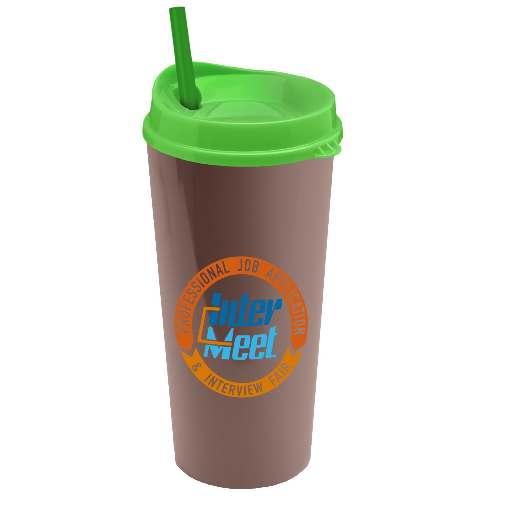 Picture of Garyline® Roadmaster Travel Tumbler with Sip Lid and Straw - 20 oz.