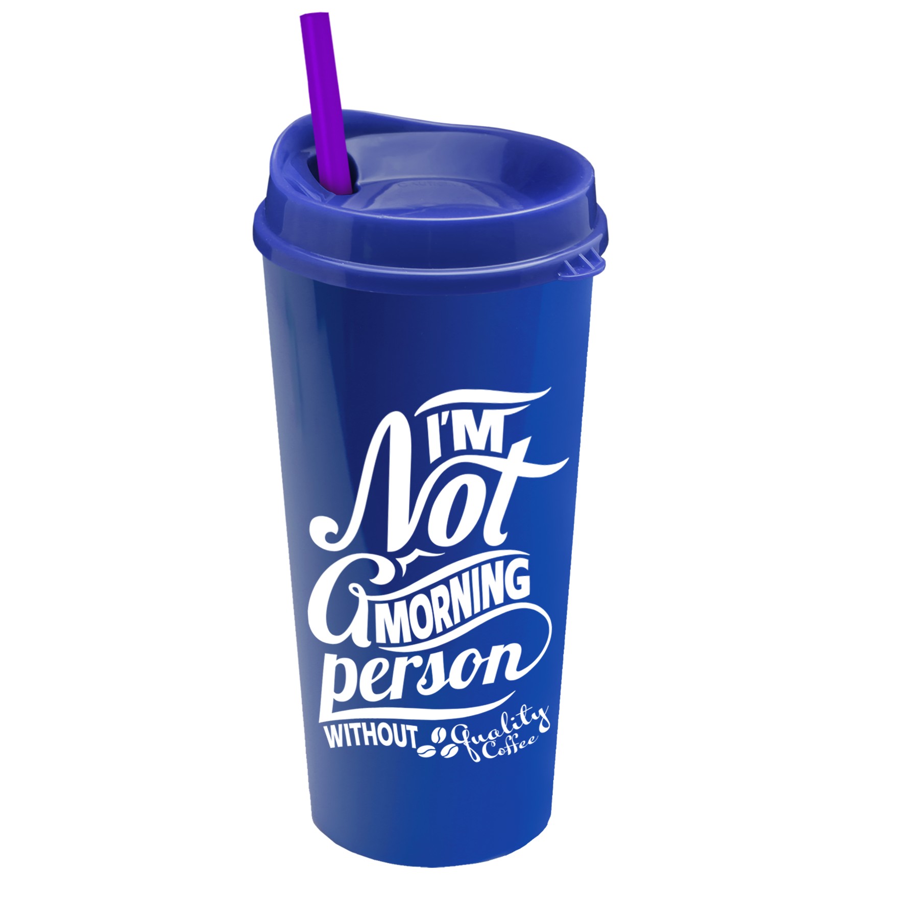 Picture of Garyline® Roadmaster Travel Tumbler with Sip Lid and Straw - 20 oz.