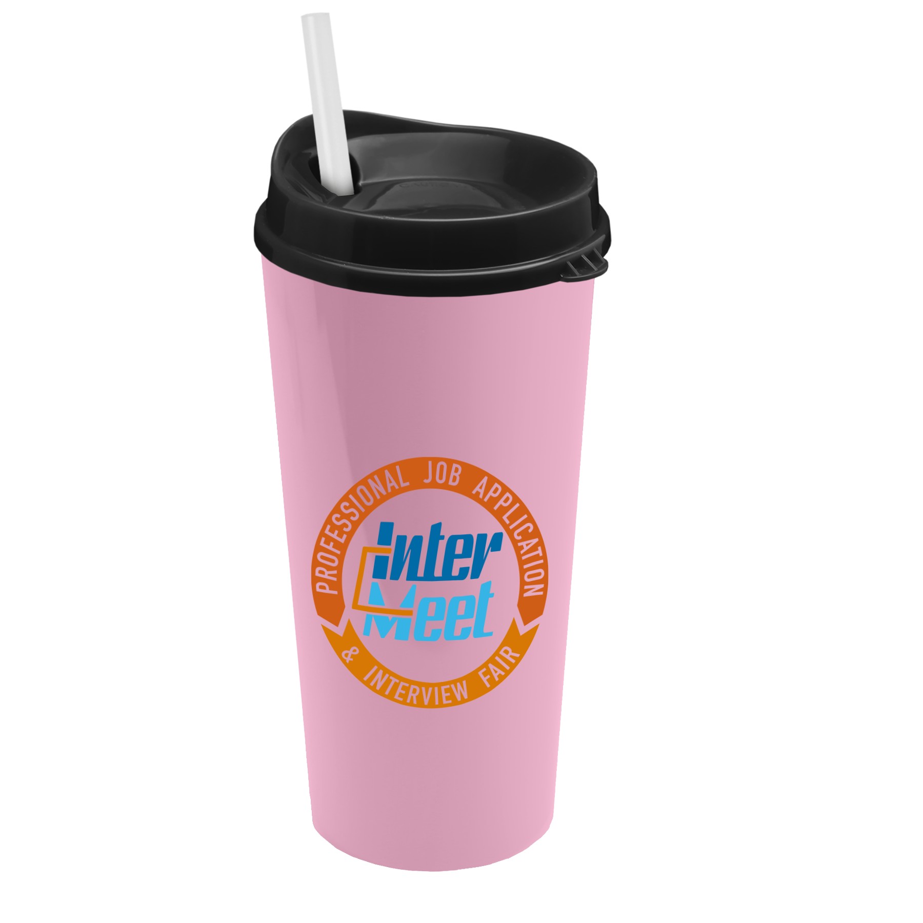 Picture of Garyline® Roadmaster Travel Tumbler with Sip Lid and Straw - 20 oz.