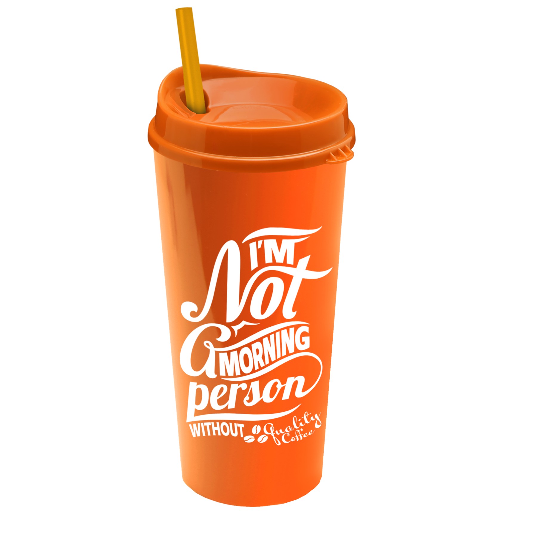Picture of Garyline® Roadmaster Travel Tumbler with Sip Lid and Straw - 20 oz.