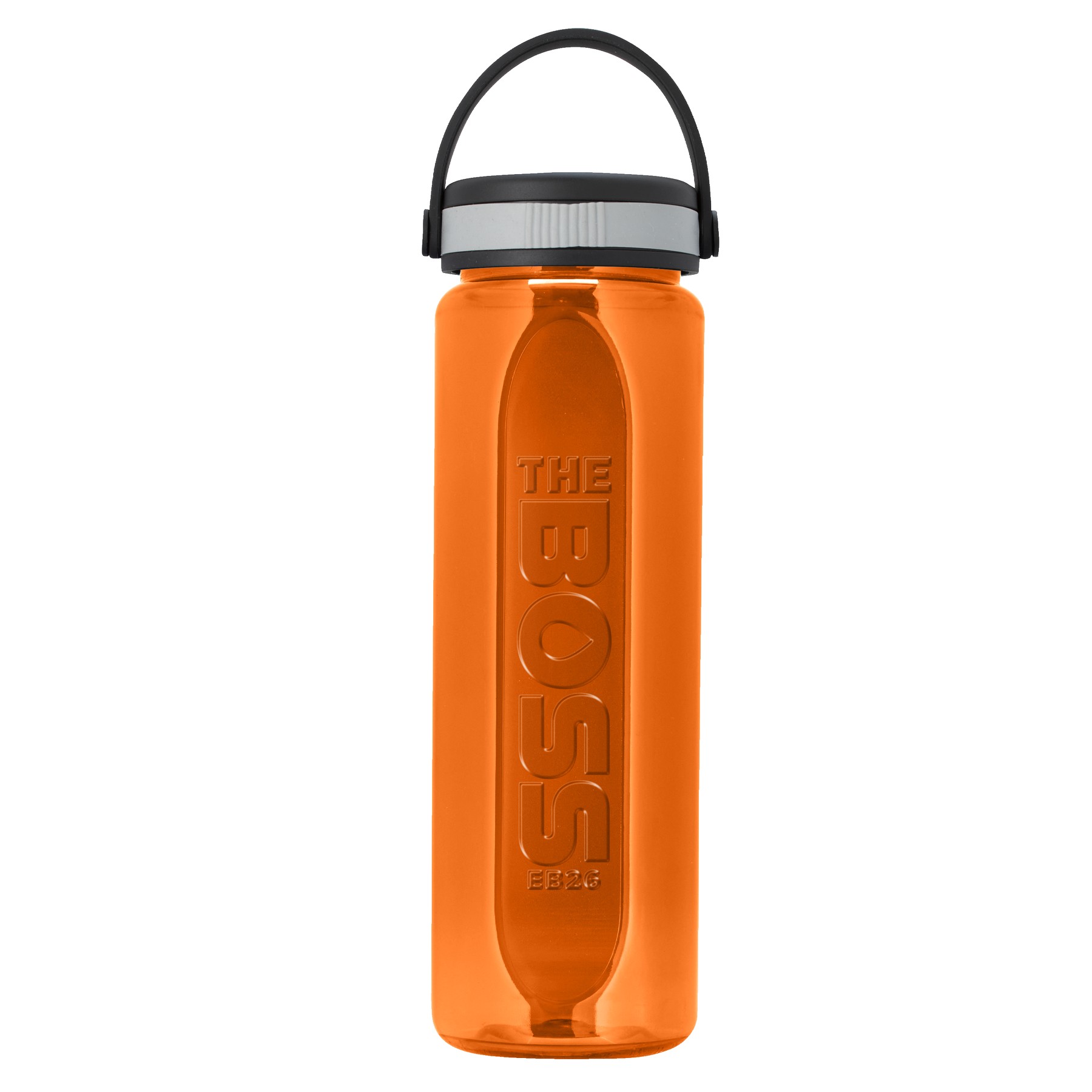 Picture of Garyline® Boss Embossed RPET Bottle with Grip Lid - 26 oz.