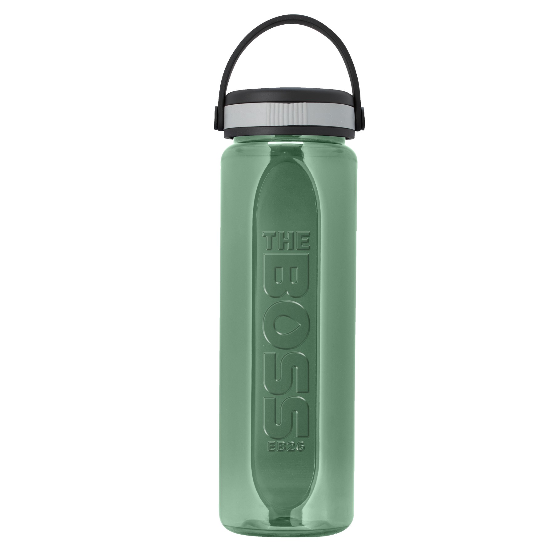 Picture of Garyline® Boss Embossed RPET Bottle with Grip Lid - 26 oz.