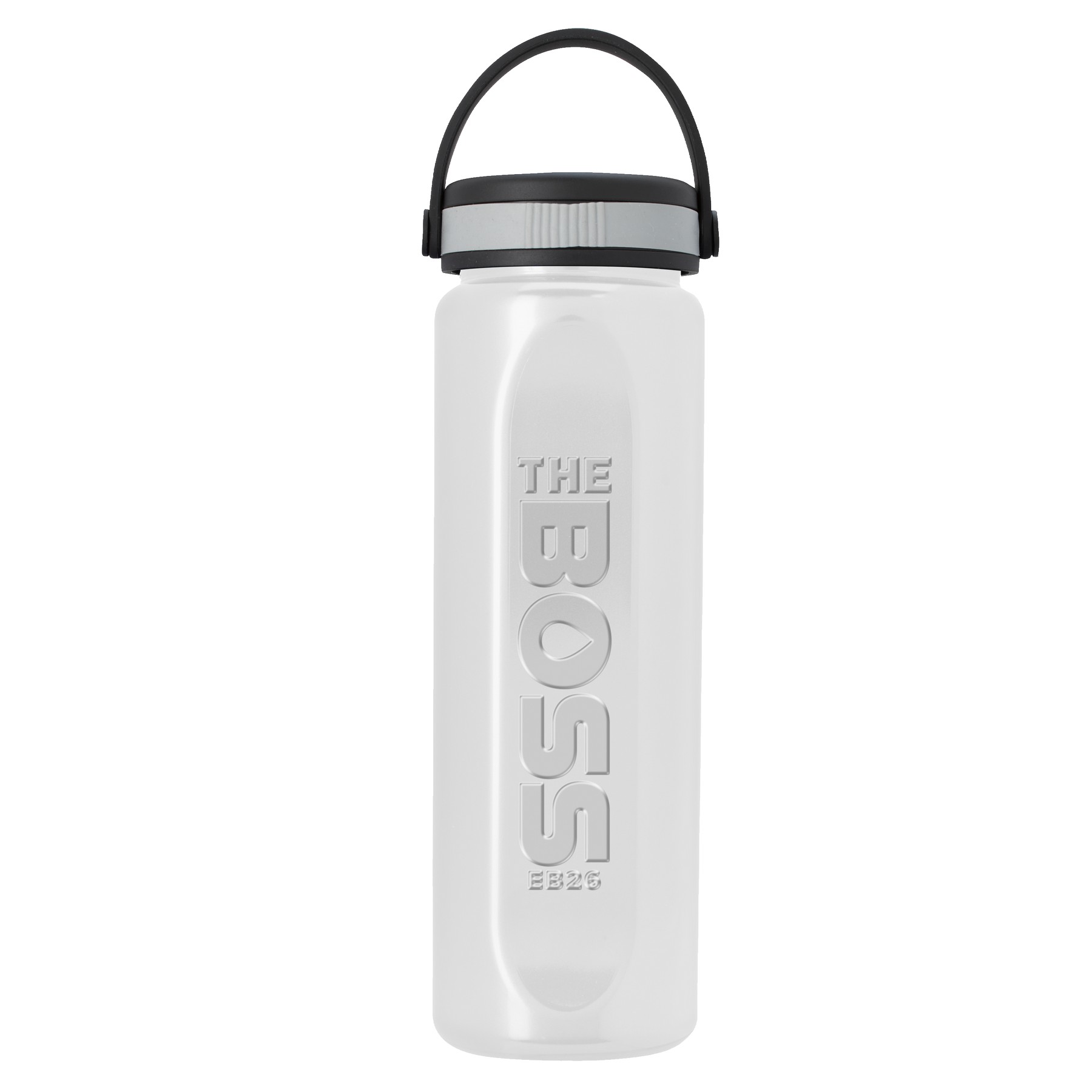 Picture of Garyline® Boss Embossed RPET Bottle with Grip Lid - 26 oz.